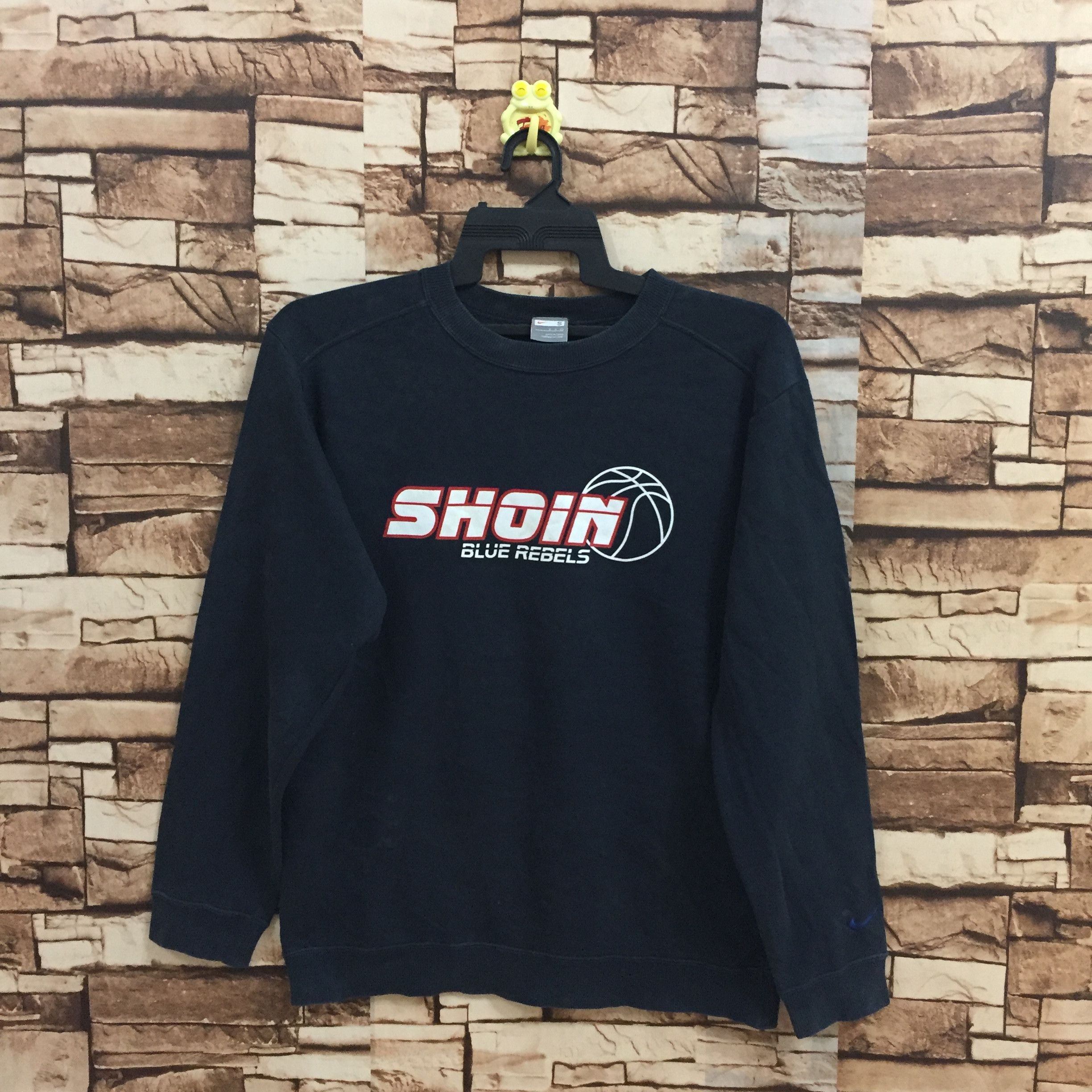 Nike Vintage NIKE sweatshirt Shoin Blue Rebels size S Size US S / EU 44-46 / 1 - 1 Thumbnail
