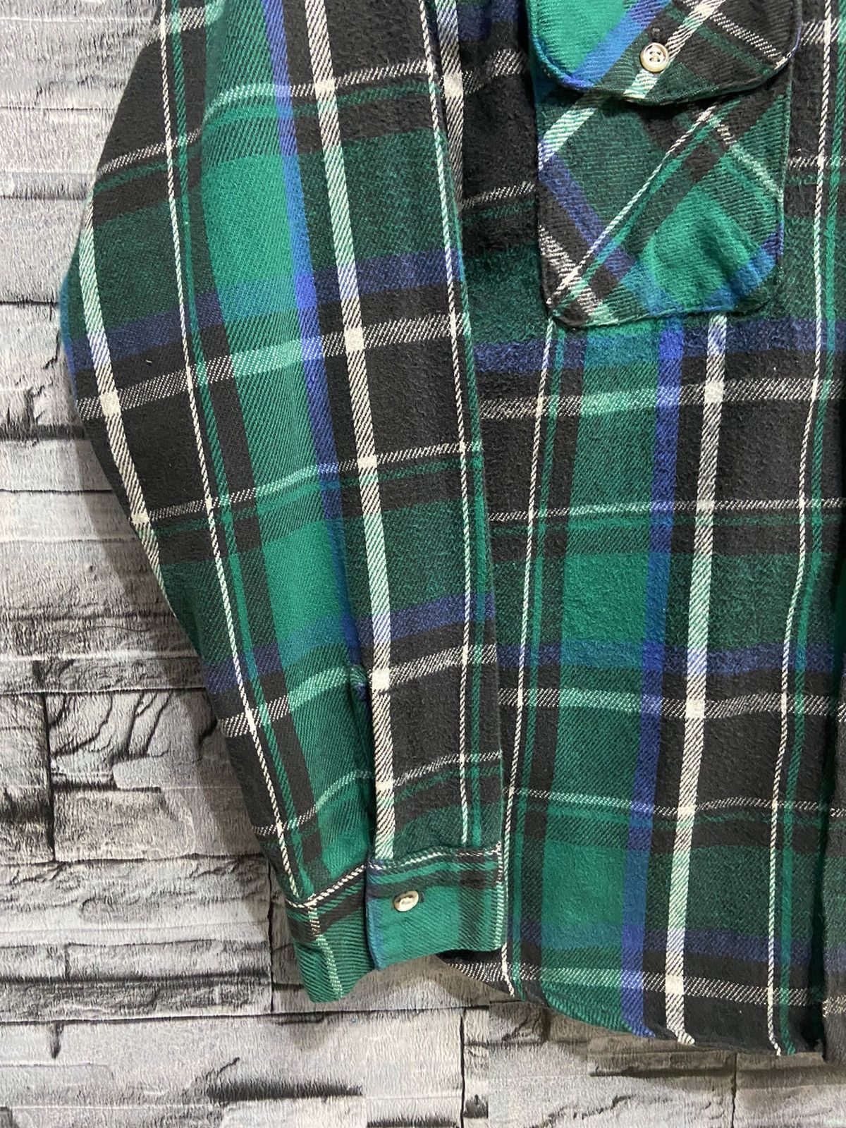 Redhead Vintage Redhead Flannel double pocket plaid fit L Size US L / EU 52-54 / 3 - 4 Thumbnail