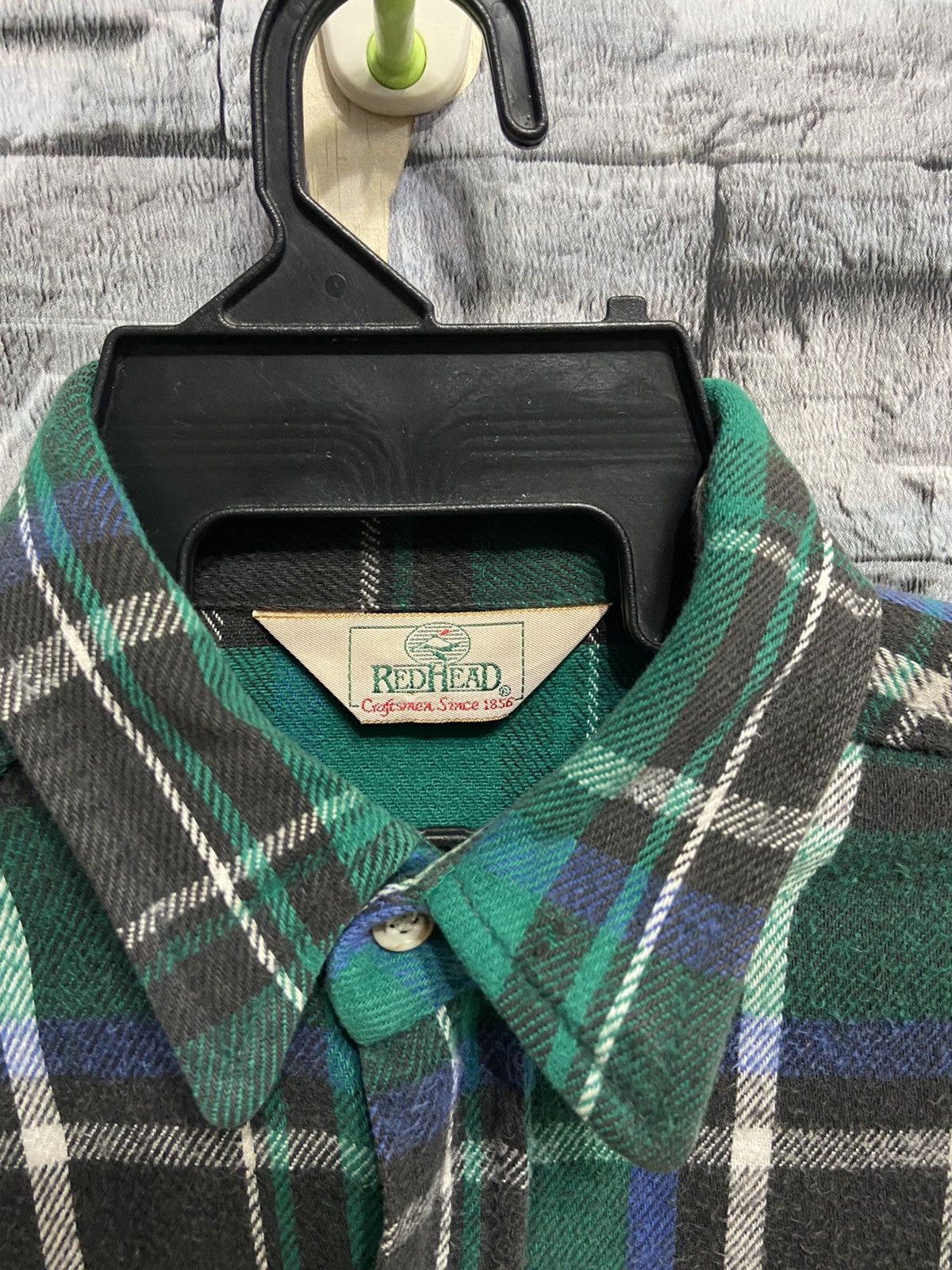 Redhead Vintage Redhead Flannel double pocket plaid fit L Size US L / EU 52-54 / 3 - 3 Thumbnail