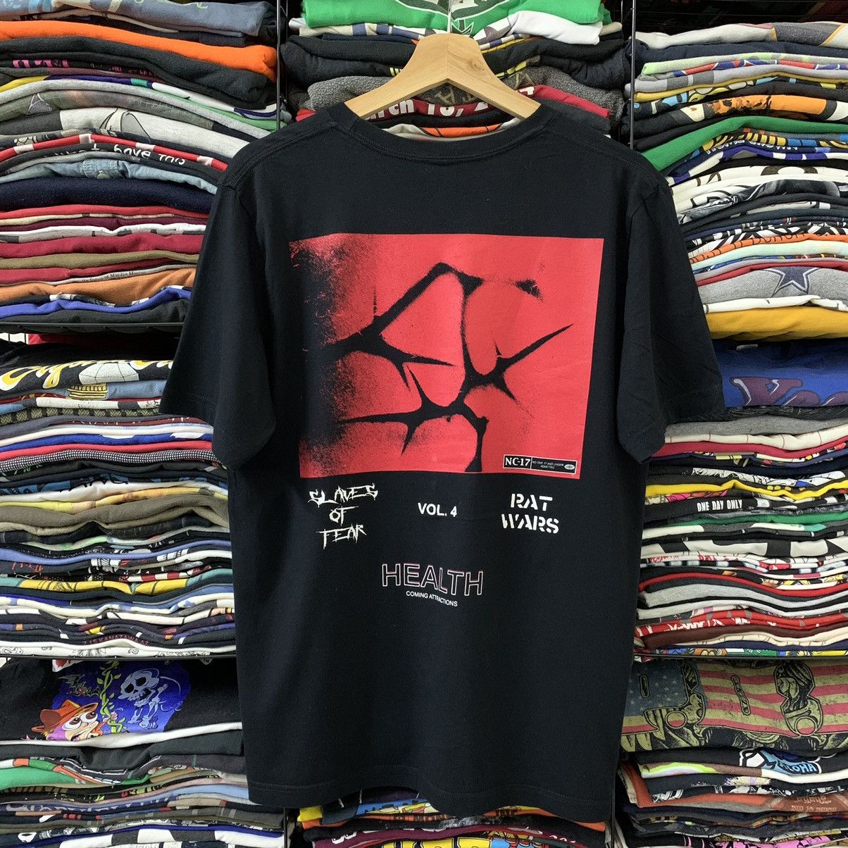 Band Tees HEALTH U.S NOISE ROCK “SLAVES OF FEAR” Size US L / EU 52-54 / 3 - 2 Thumbnail