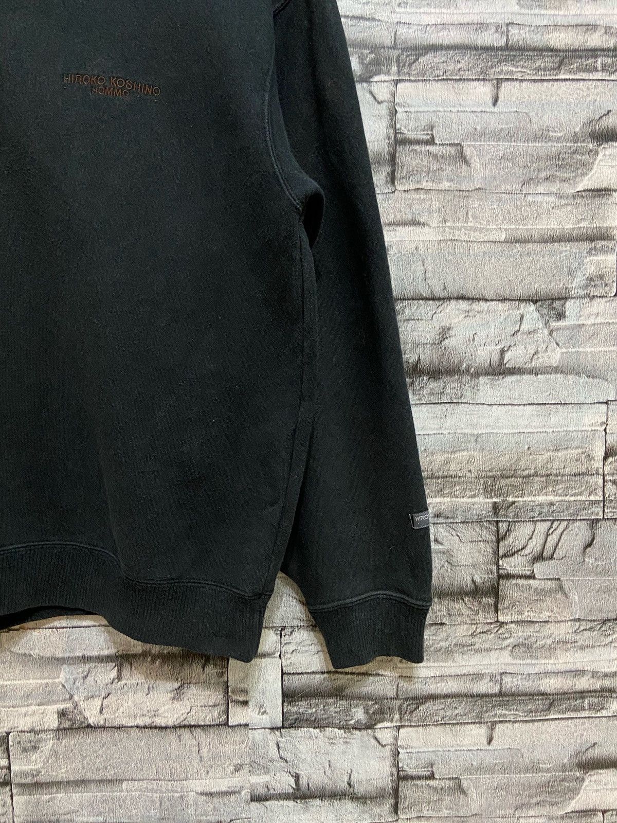 Hiroko Koshino Homme Vintage Hiroko Koshino sweatshirt spell out embroidered Size US M / EU 48-50 / 2 - 7 Thumbnail
