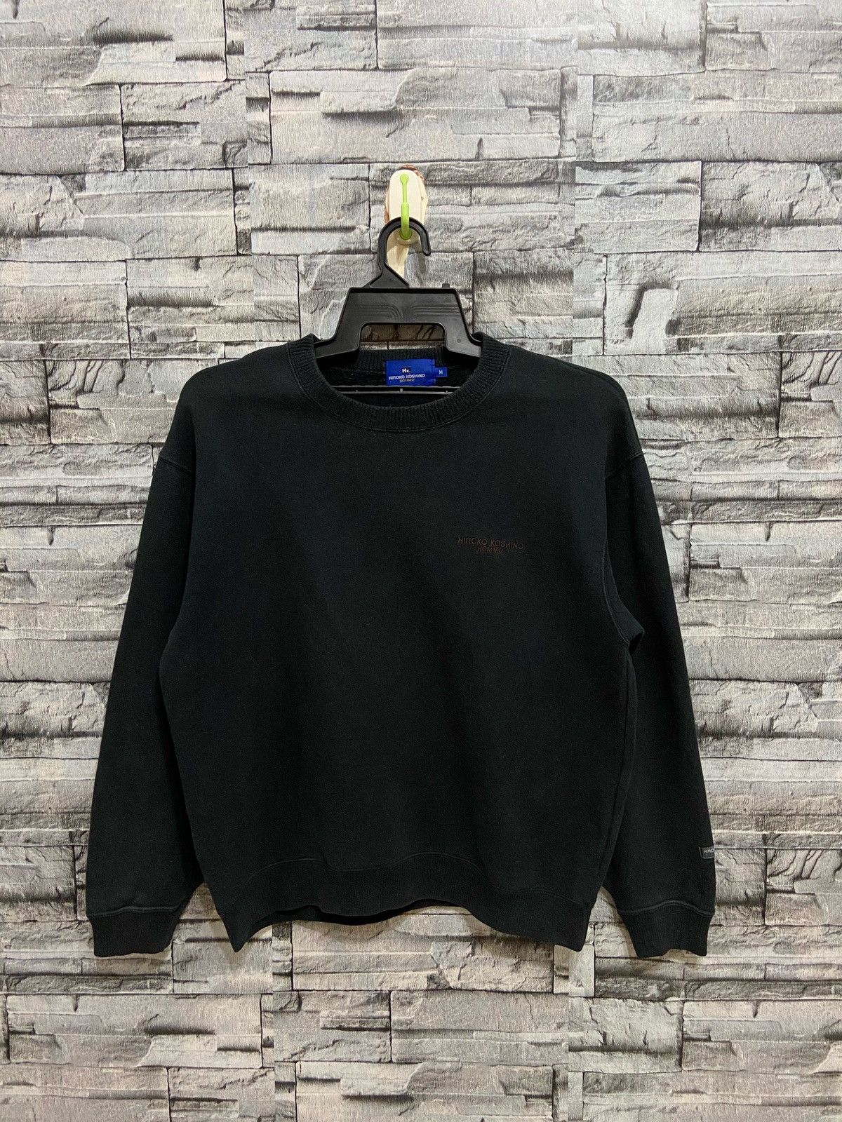 Hiroko Koshino Homme Vintage Hiroko Koshino sweatshirt spell out embroidered Size US M / EU 48-50 / 2 - 4 Thumbnail