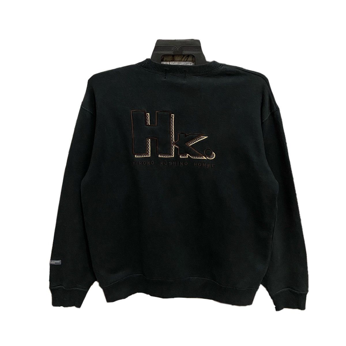 Hiroko Koshino Homme Vintage Hiroko Koshino sweatshirt spell out embroidered Size US M / EU 48-50 / 2 - 1 Thumbnail