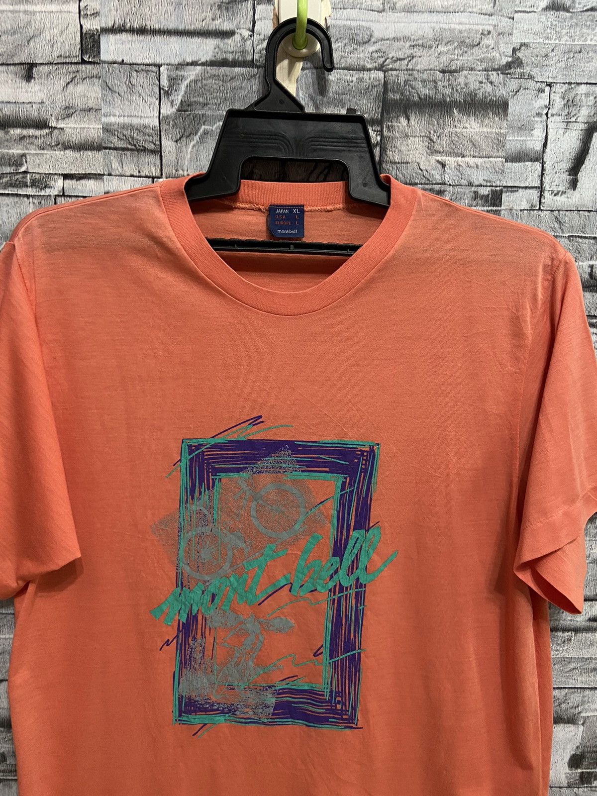Montbell Vintage Montbell t shirt big design Size US L / EU 52-54 / 3 - 2 Thumbnail
