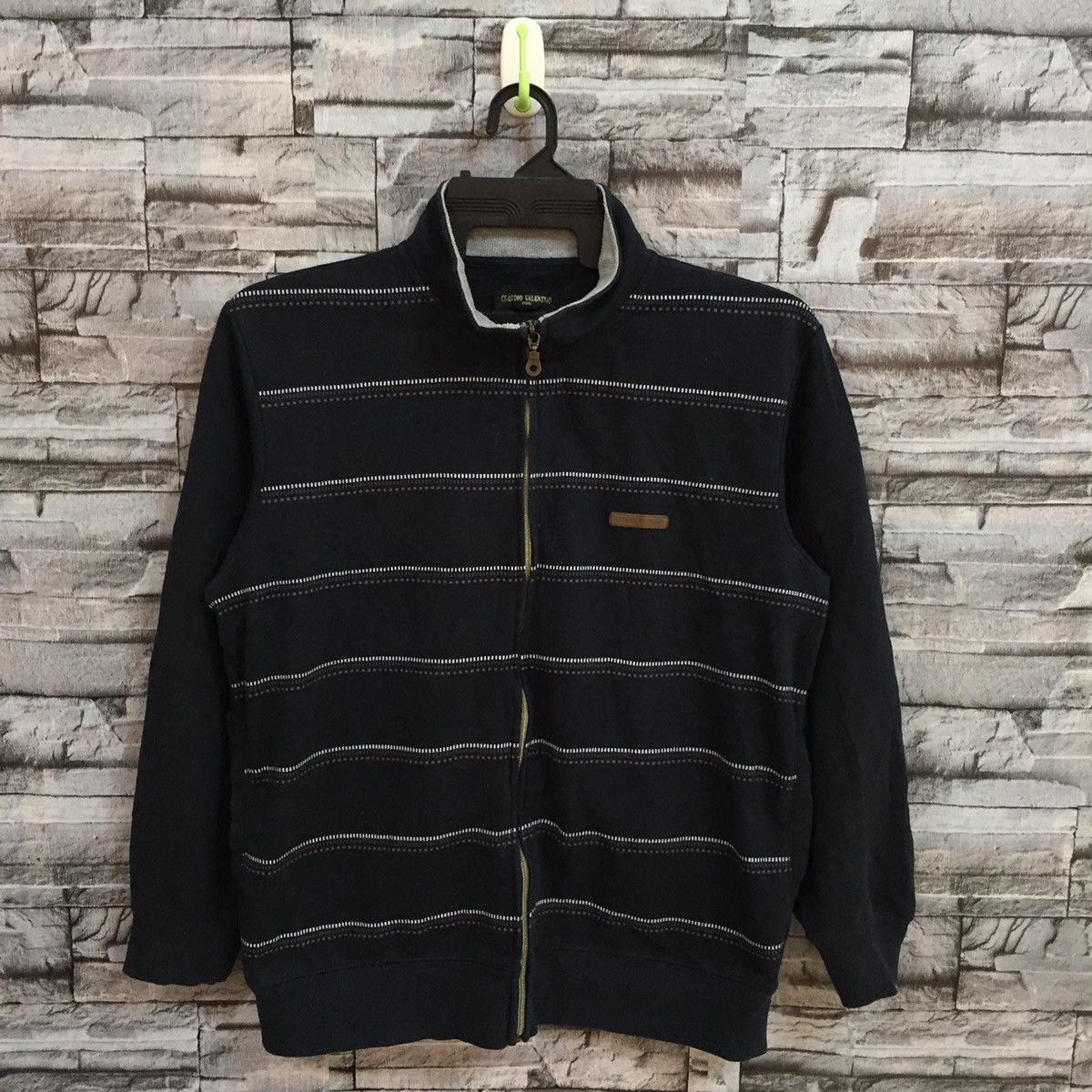Valentino Vintage Claudio Valentino Paris sweatshirt stripe size L Size US L / EU 52-54 / 3 - 2 Thumbnail