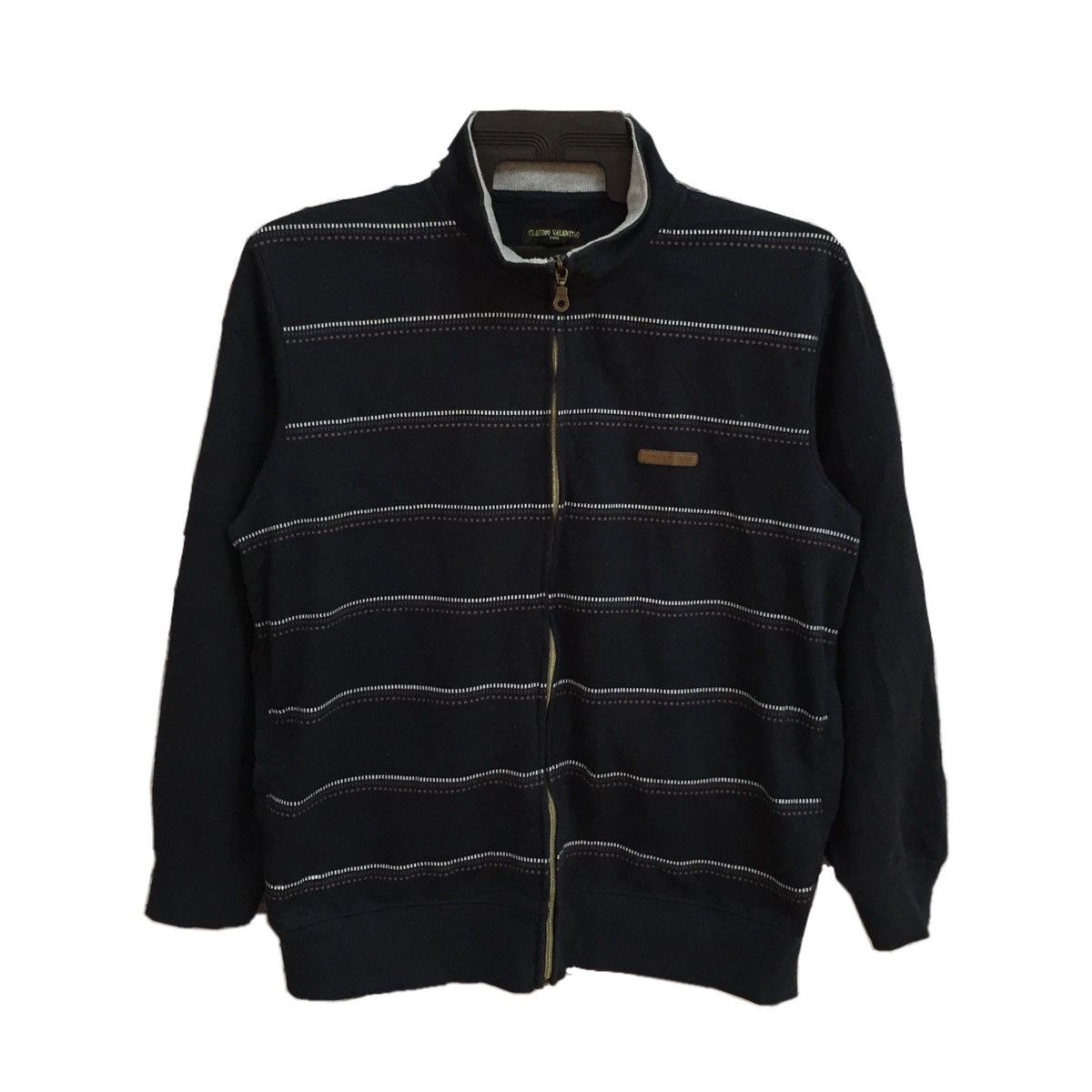 Vintage Claudio Valentino Paris sweatshirt stripe size L