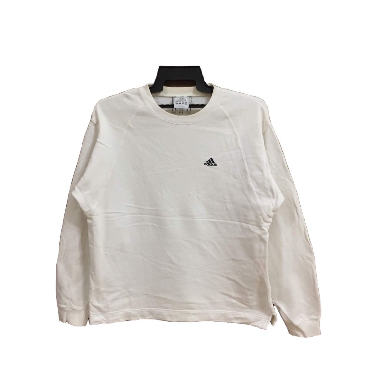 Adidas Vintage ADIDAS sweatshirt embroidered equipment logo size L Size US L / EU 52-54 / 3 - 1 Thumbnail