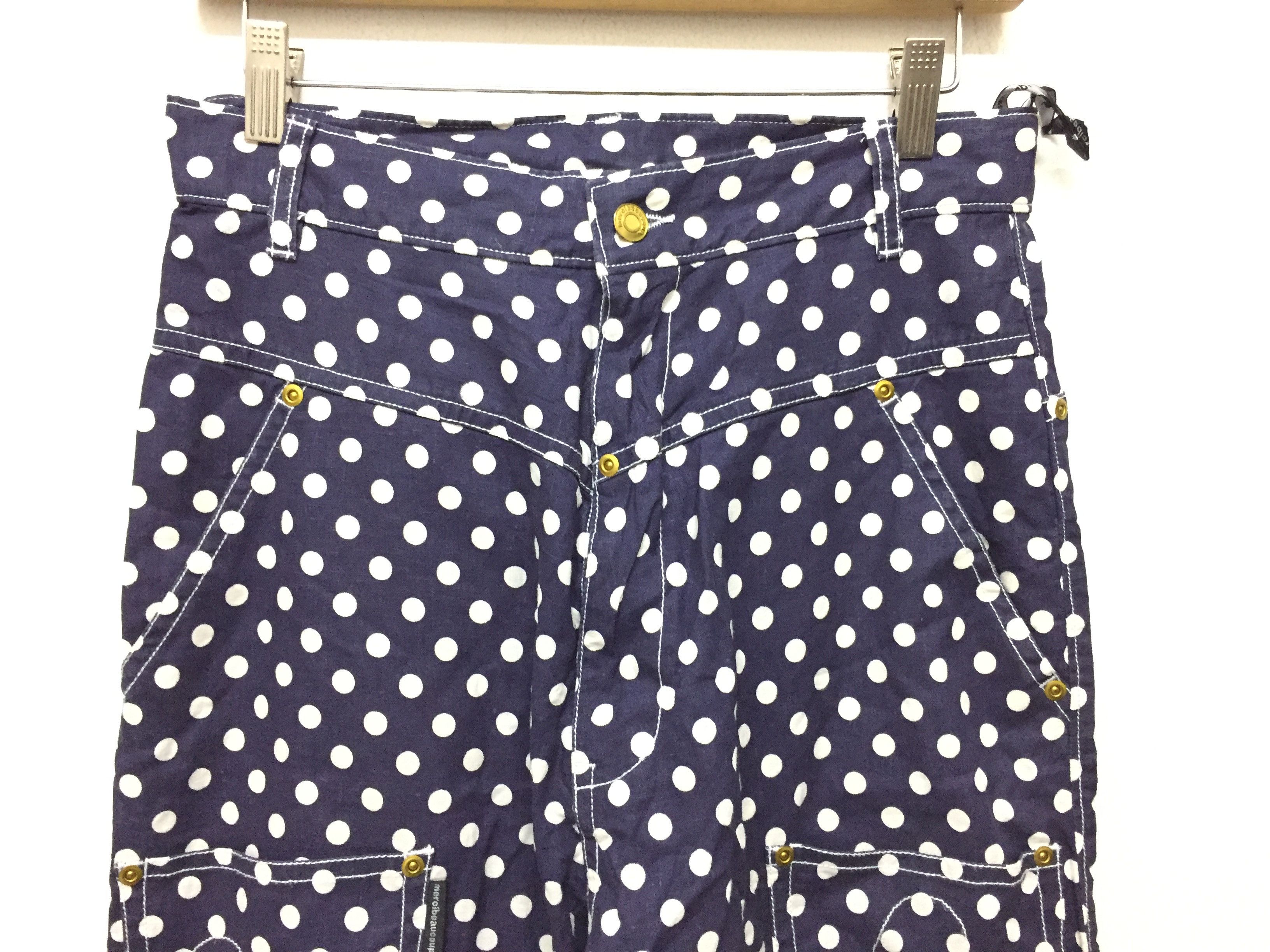 Ne-Net Mercibeaucoup issey miyake polka dot Drop crotch sarouel Size US 29 - 3 Thumbnail