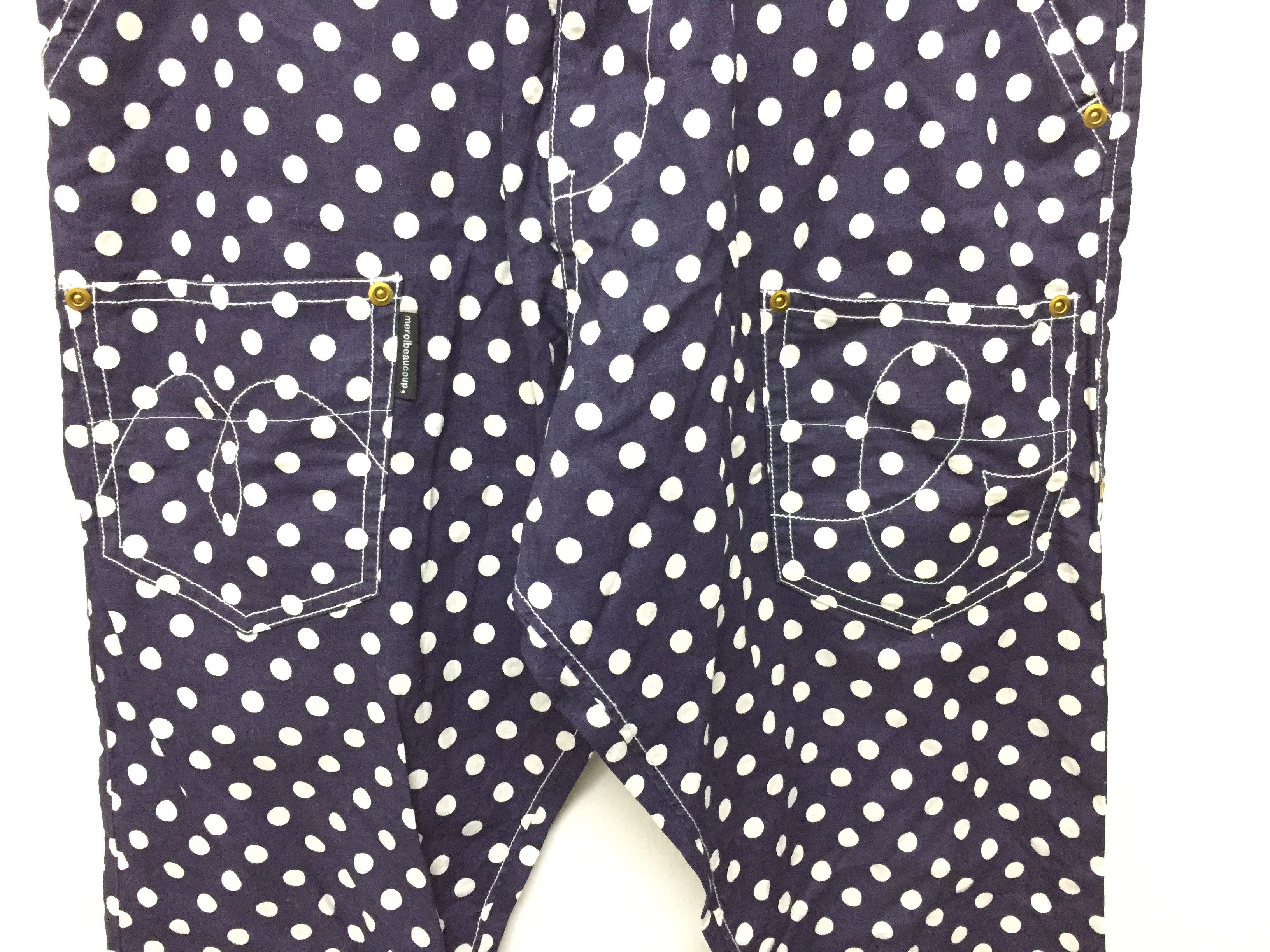 Ne-Net Mercibeaucoup issey miyake polka dot Drop crotch sarouel Size US 29 - 4 Thumbnail