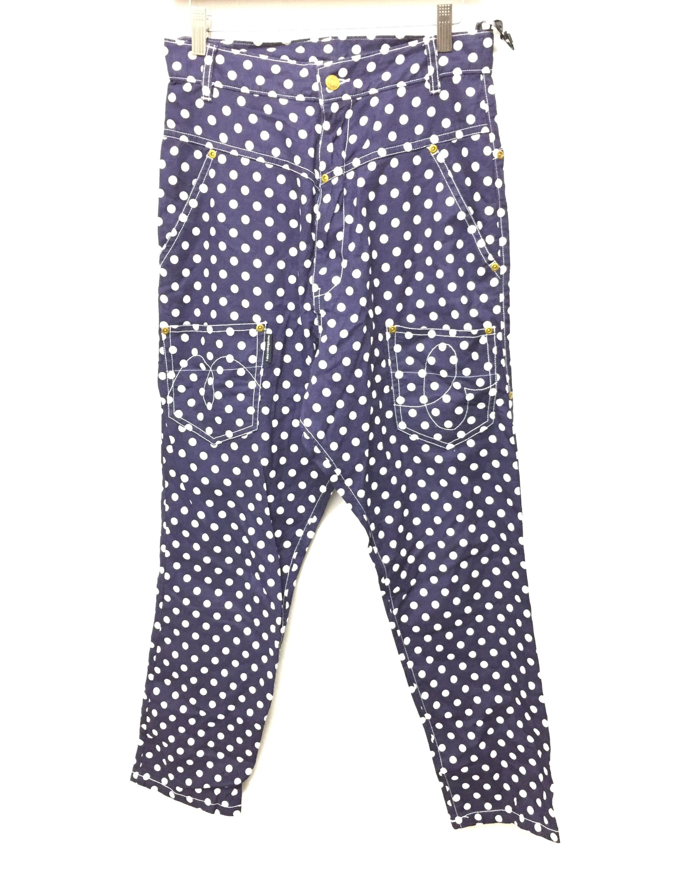 Ne-Net Mercibeaucoup issey miyake polka dot Drop crotch sarouel Size US 29 - 1 Thumbnail