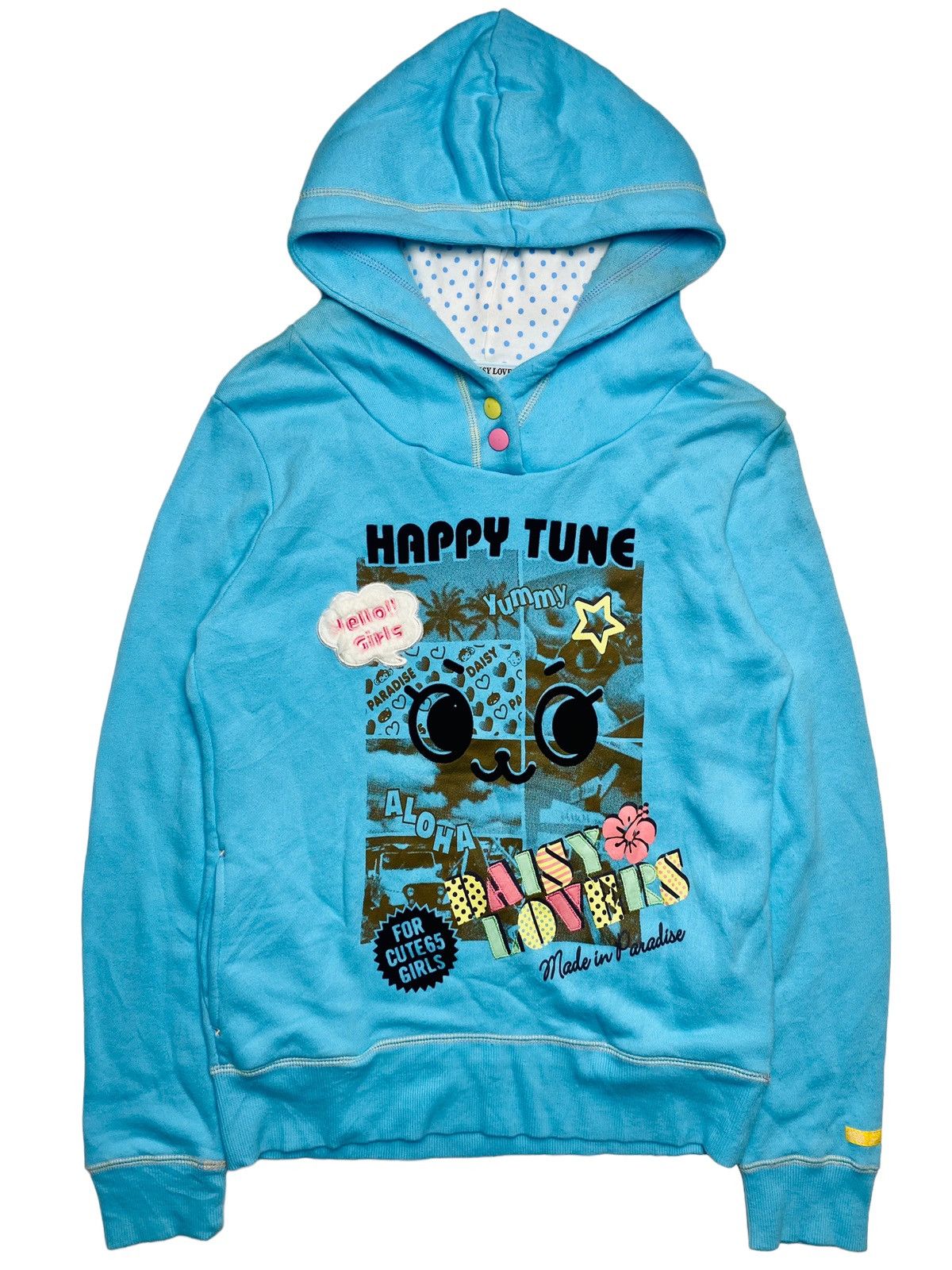 Angel Blue 2000s Daisy Lovers - Happy Tune For Cute Girls Hoodie Size US M / EU 48-50 / 2 - 1 Thumbnail