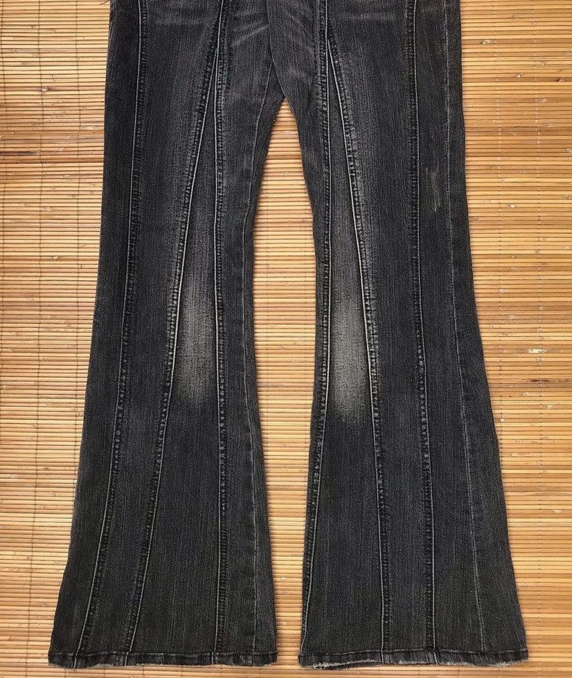 20471120 × Beauty Beast × Hysteric Glamour 💥FLARE PANTS💥 JAPANESE FLARE JEANS NICE DESIGN Size US 28 / EU 44 - 4 Thumbnail