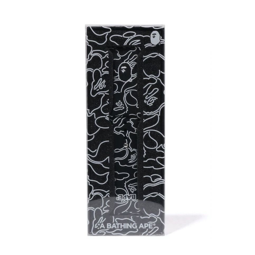 image of Bape Neon Camo Apple Watch Band Black, Men's