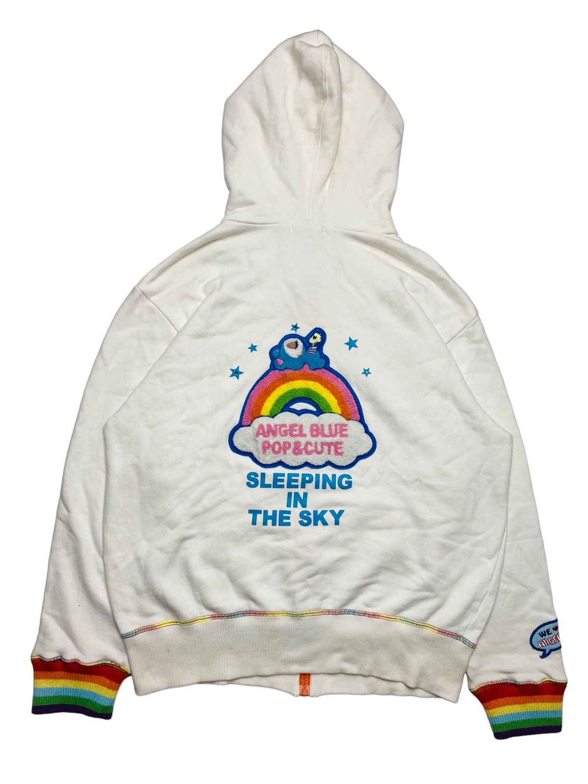 1990s Angel Blue - Sleeping In The Sky Rainbow Patch