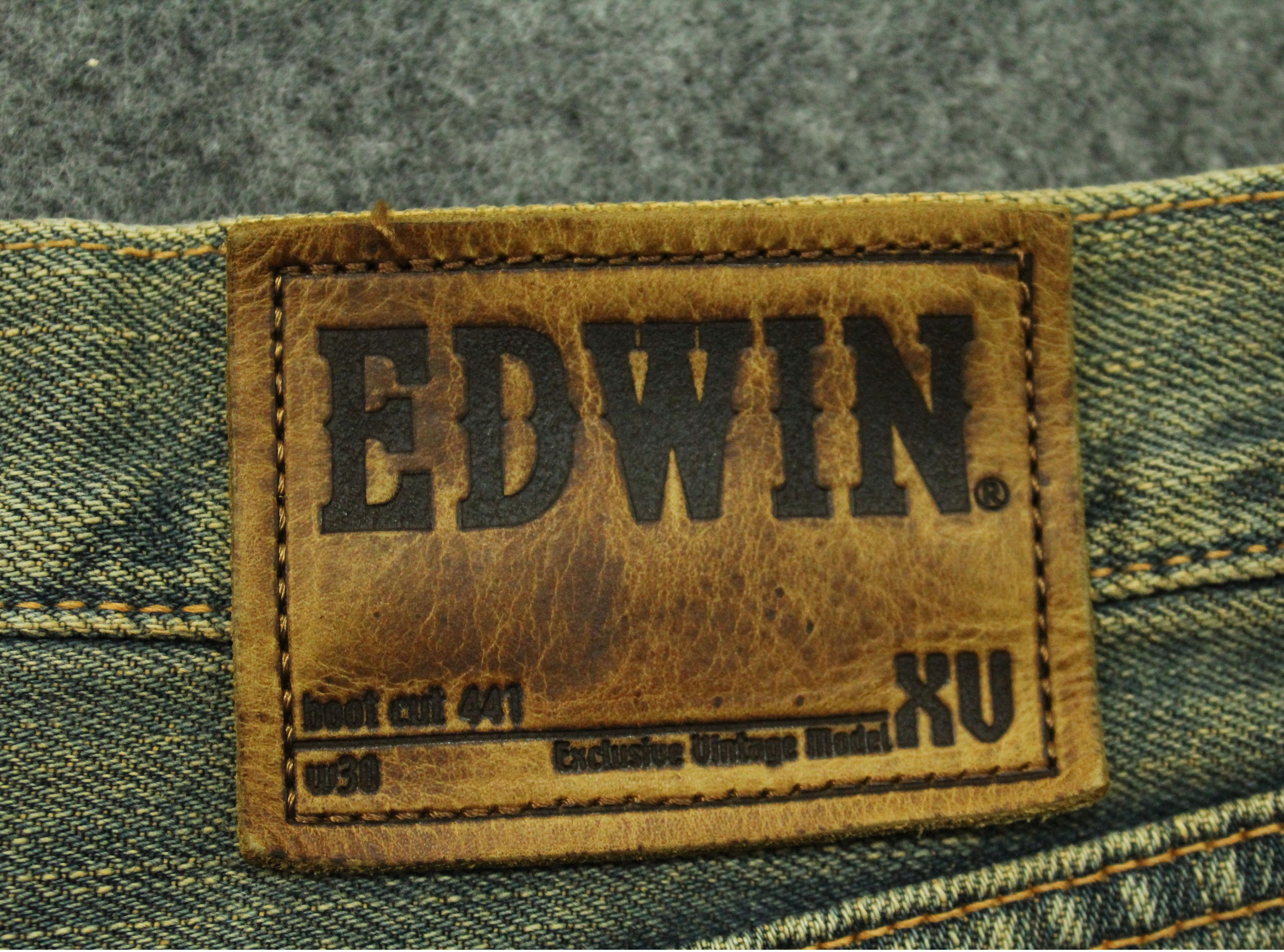 Edwin Flared Mud Washed EDWIN Bootcut Flared Denim Jeans XV441 Size US 28 / EU 44 - 17 Thumbnail