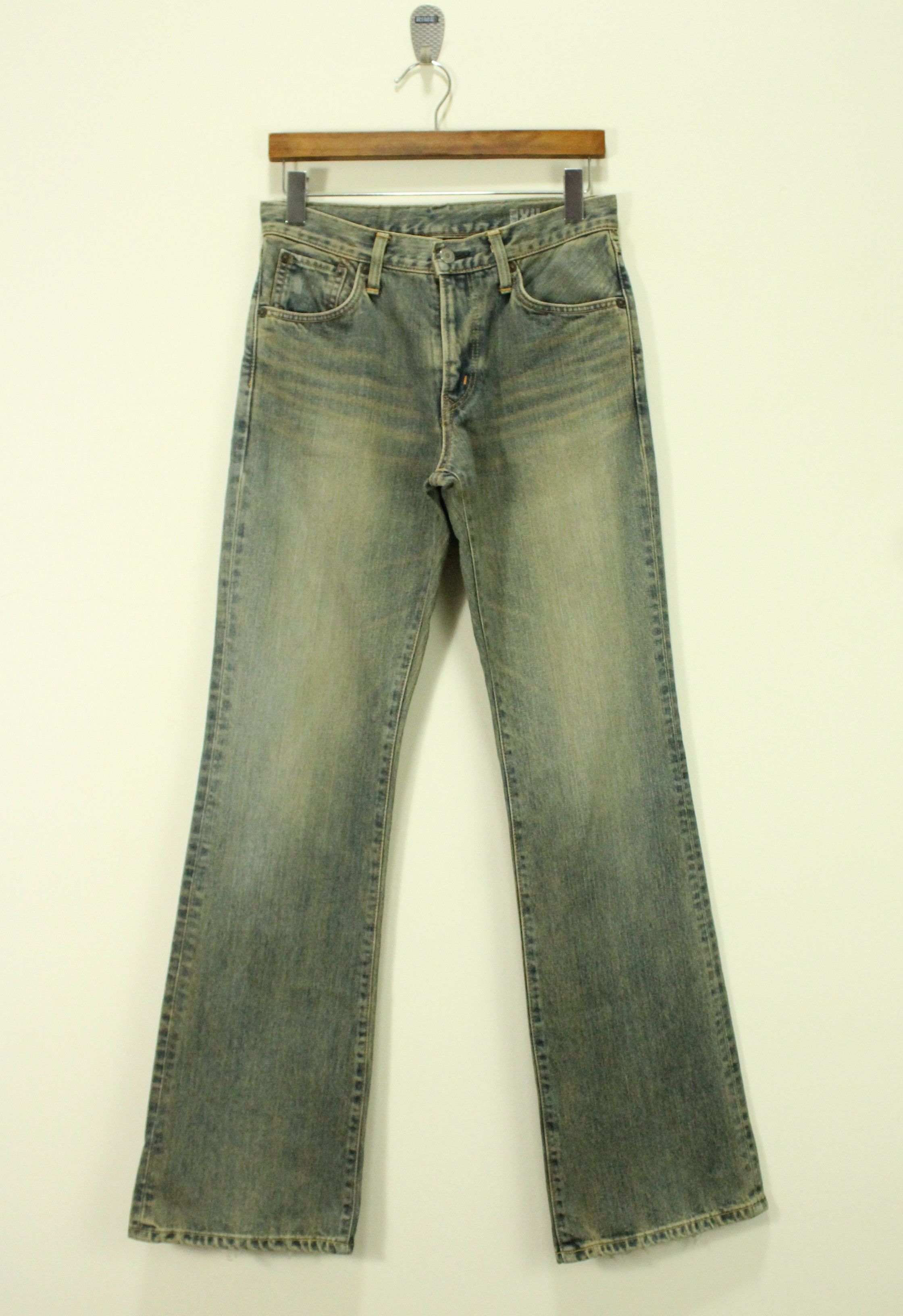 Edwin Flared Mud Washed EDWIN Bootcut Flared Denim Jeans XV441 Size US 28 / EU 44 - 1 Thumbnail