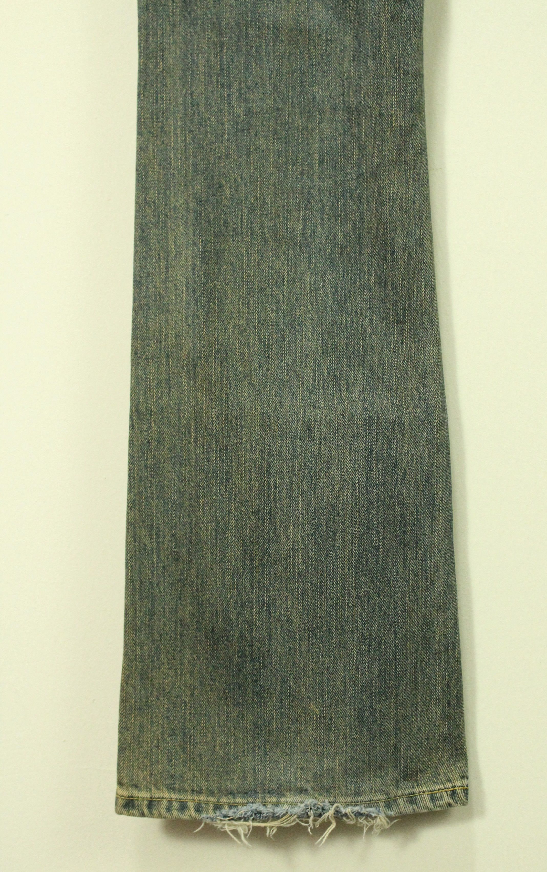 Edwin Flared Mud Washed EDWIN Bootcut Flared Denim Jeans XV441 Size US 28 / EU 44 - 14 Thumbnail