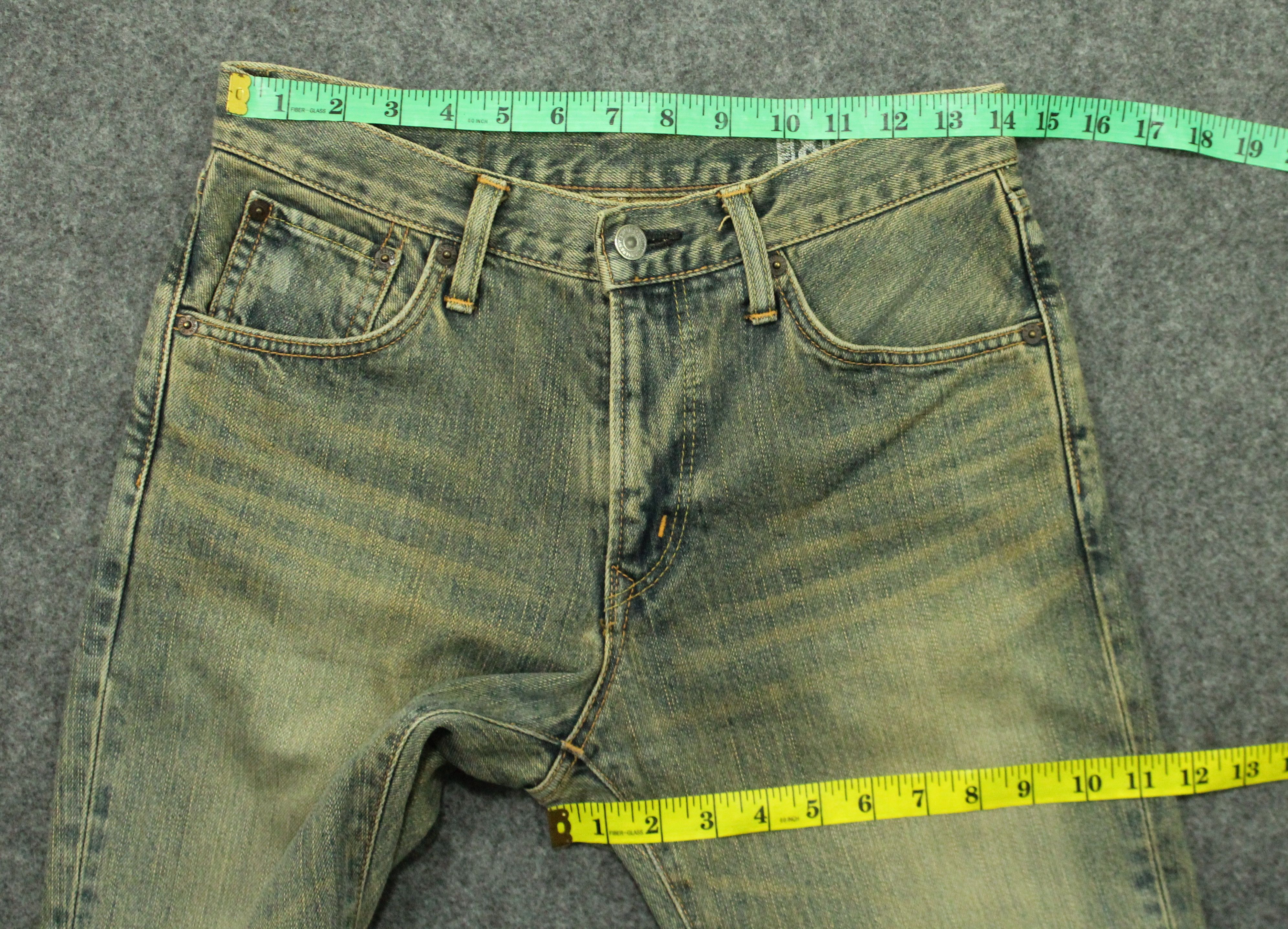 Edwin Flared Mud Washed EDWIN Bootcut Flared Denim Jeans XV441 Size US 28 / EU 44 - 22 Thumbnail