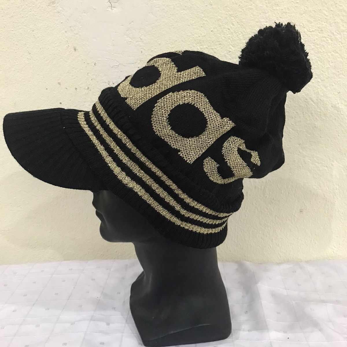 Adidas Adidas Spellout Beanie Hat Size ONE SIZE - 5 Thumbnail