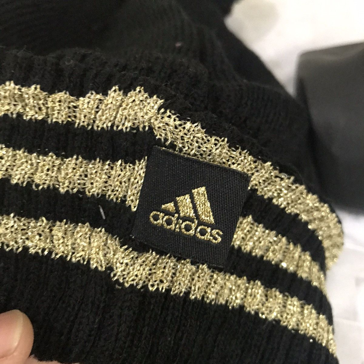 Adidas Adidas Spellout Beanie Hat Size ONE SIZE - 7 Thumbnail