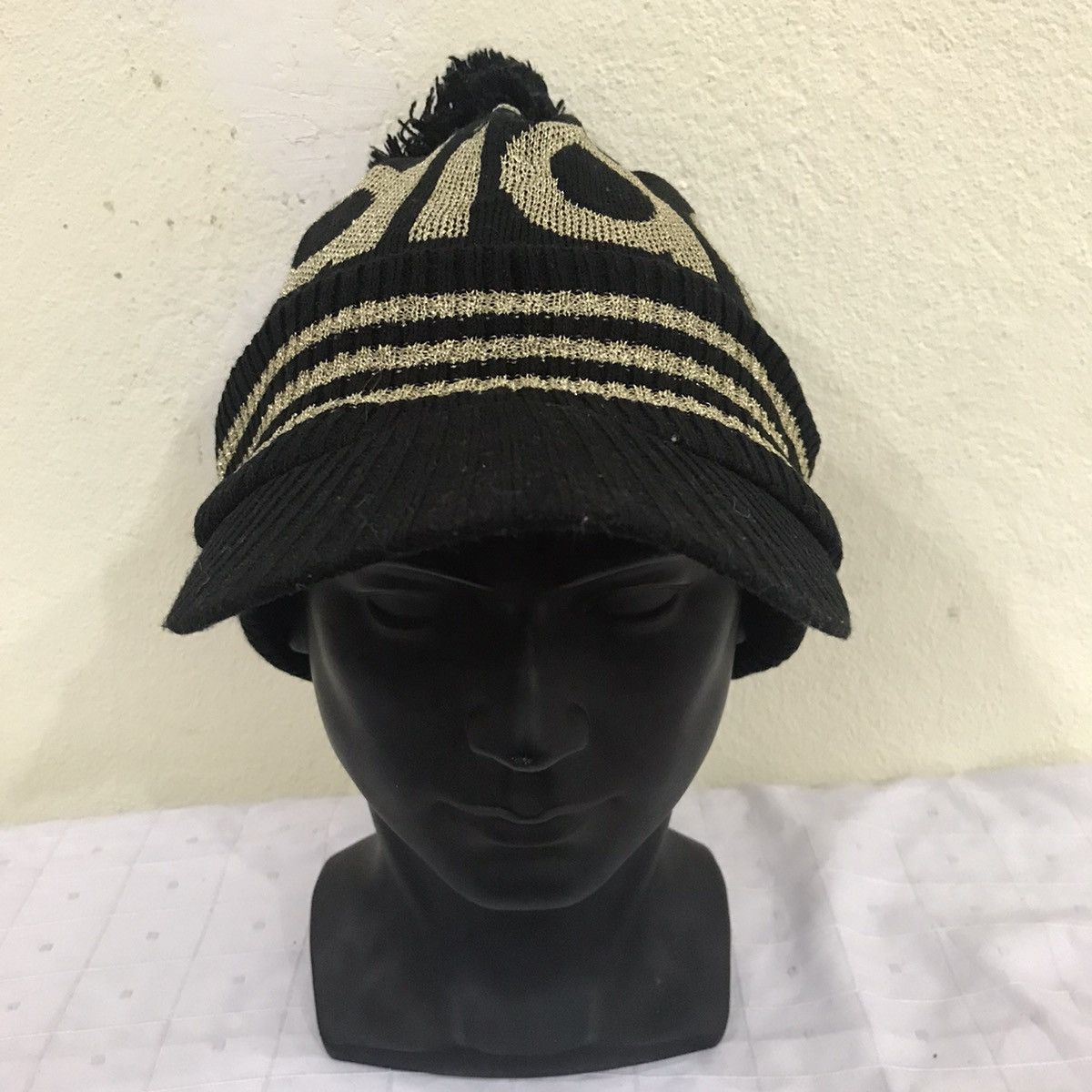 Adidas Adidas Spellout Beanie Hat Size ONE SIZE - 2 Thumbnail