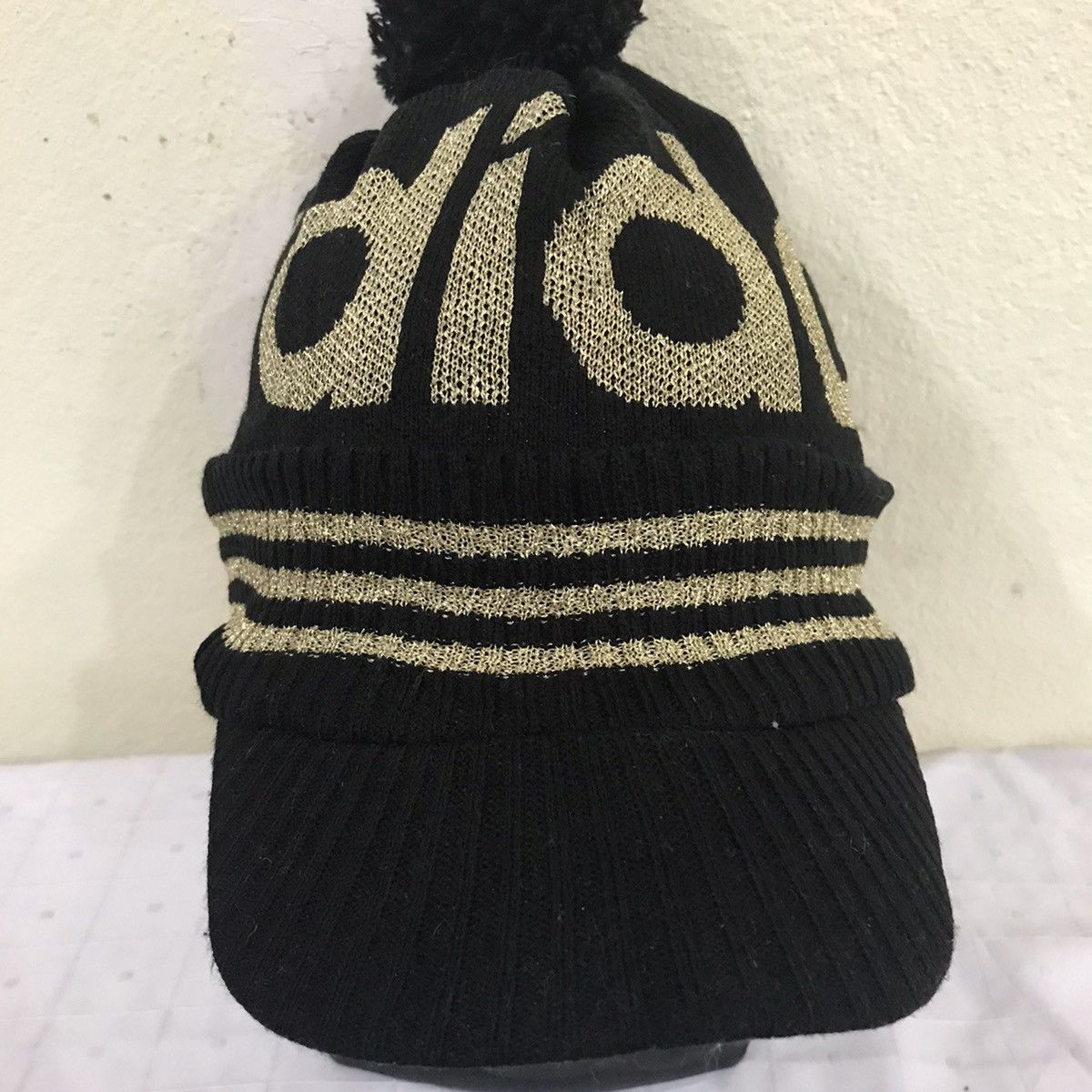 Adidas Adidas Spellout Beanie Hat Size ONE SIZE - 3 Thumbnail