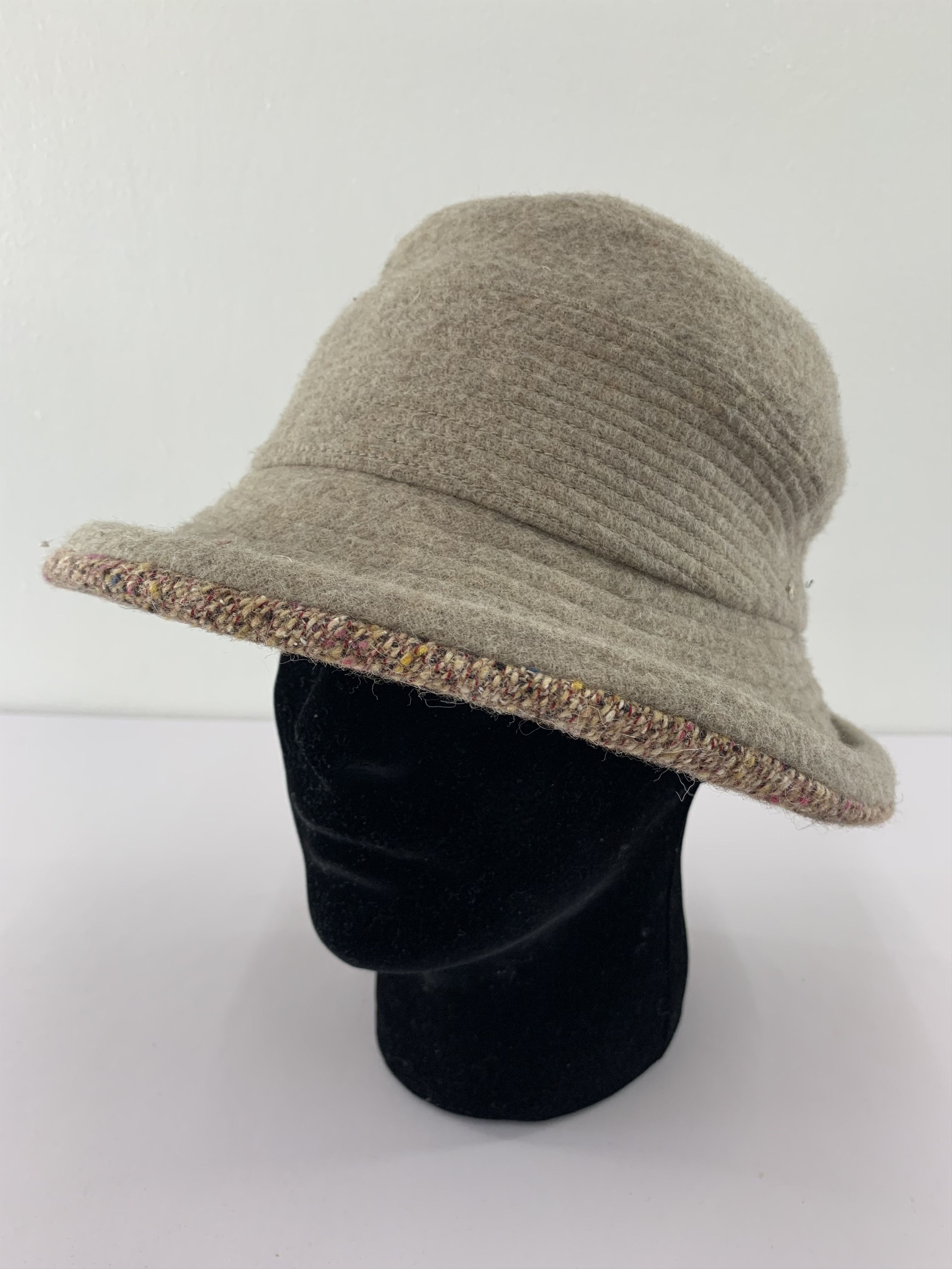 Japanese Brand Lupuy wool bucket hat - SS1097 Size ONE SIZE - 1 Thumbnail