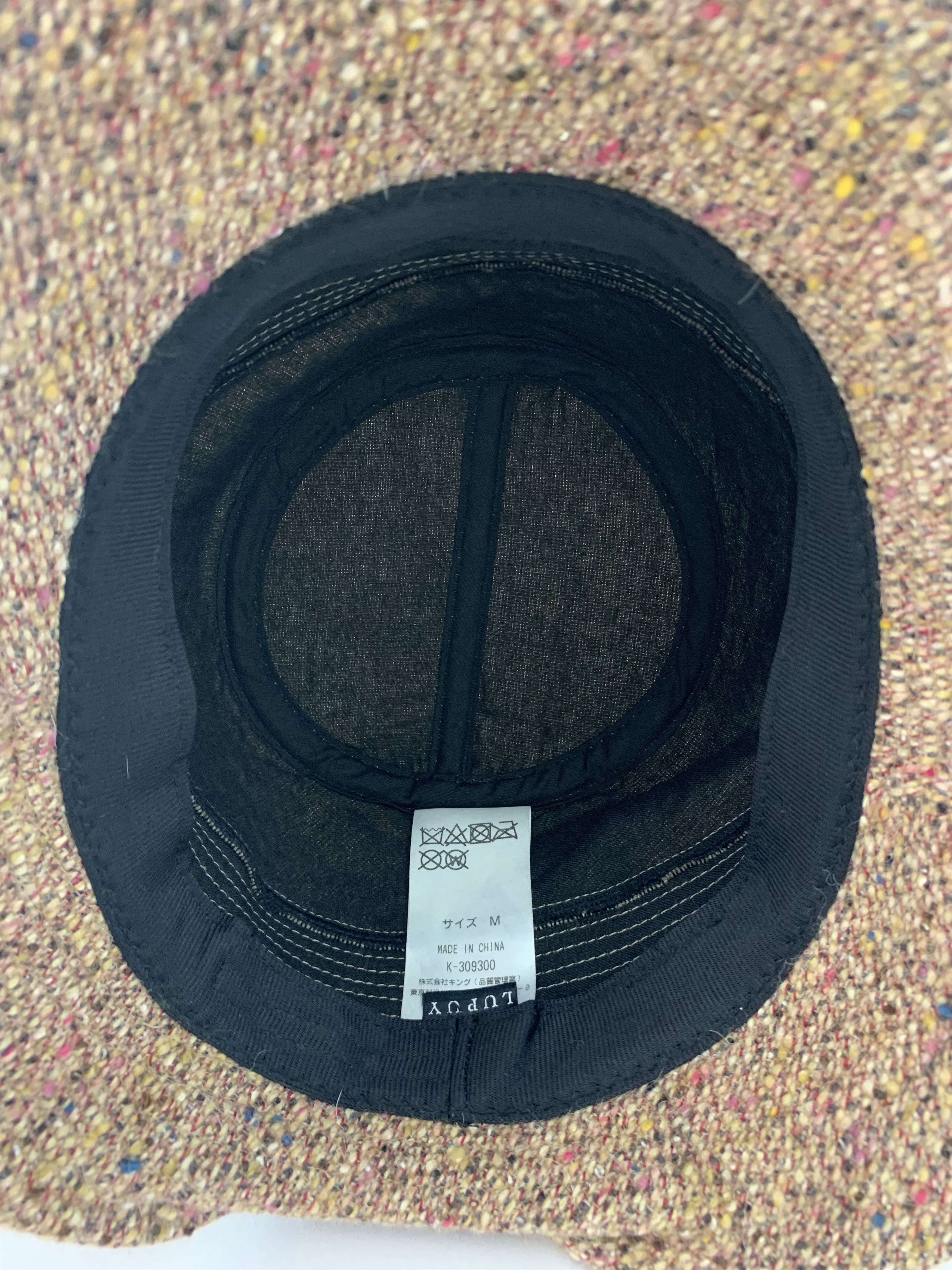 Japanese Brand Lupuy wool bucket hat - SS1097 Size ONE SIZE - 7 Thumbnail