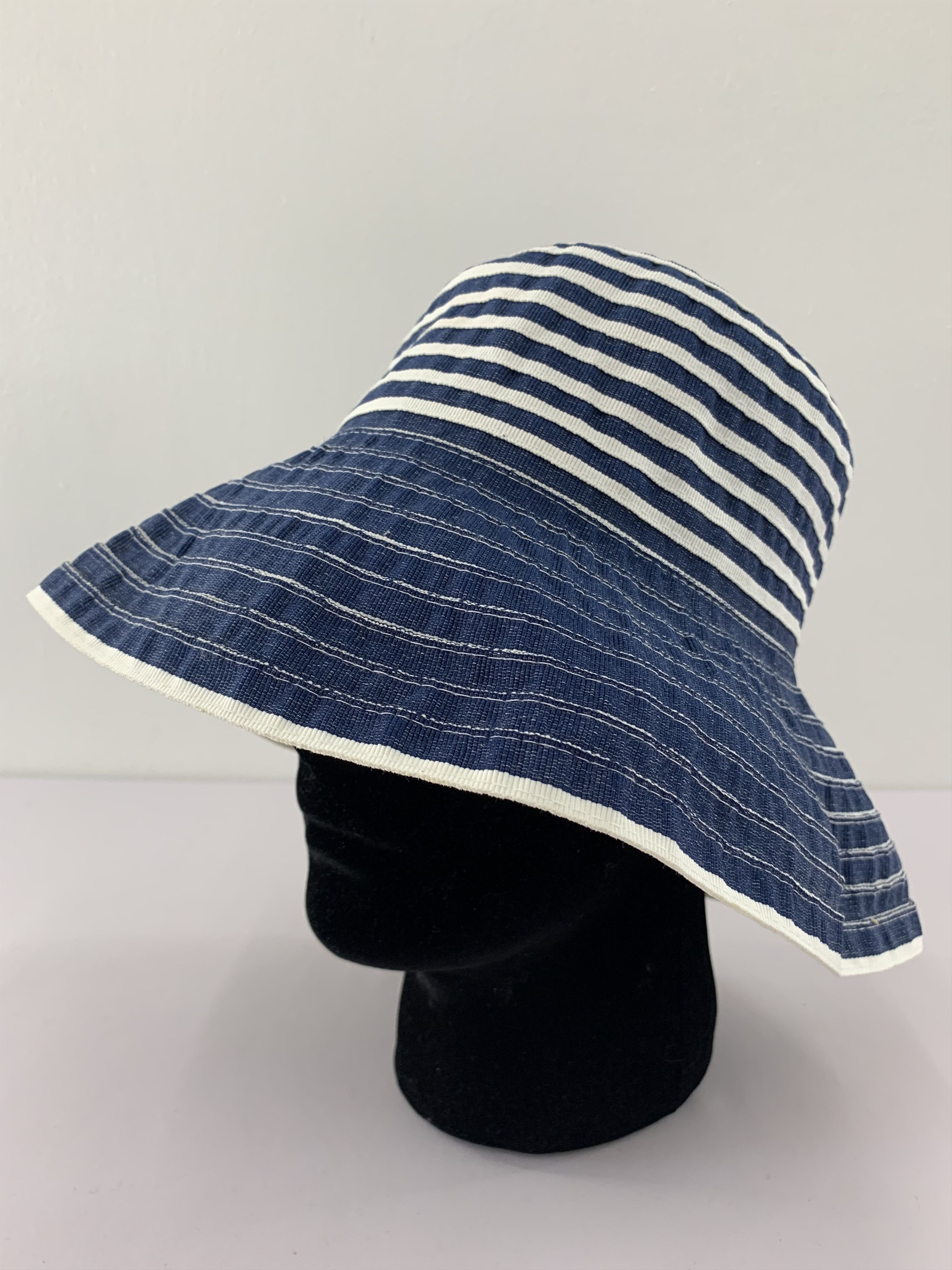 Japanese Brand Striped design bucket hat - SS1096 Size ONE SIZE - 1 Thumbnail
