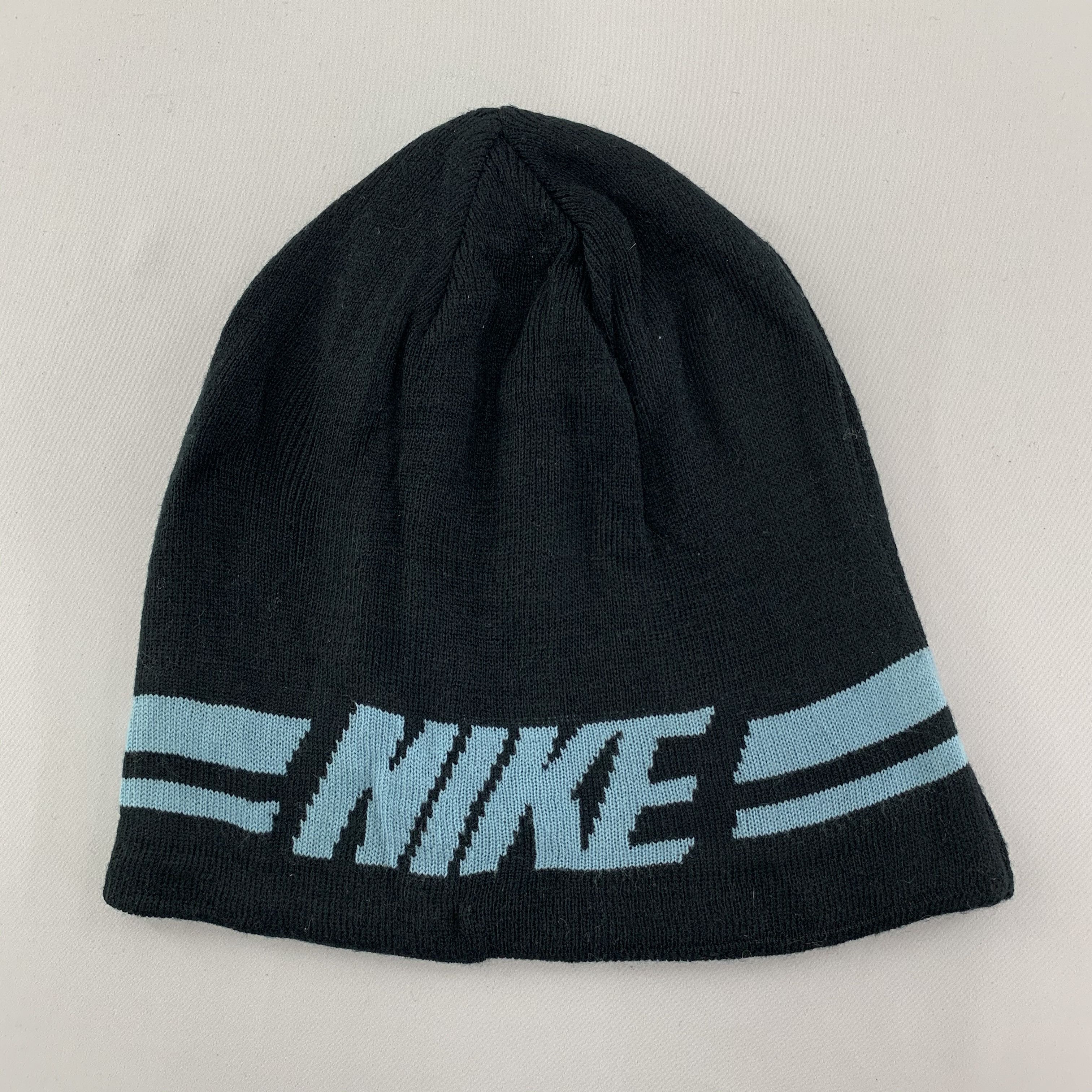 Nike Vintage 80s 90s Nike Beanie Hat Size ONE SIZE - 1 Thumbnail