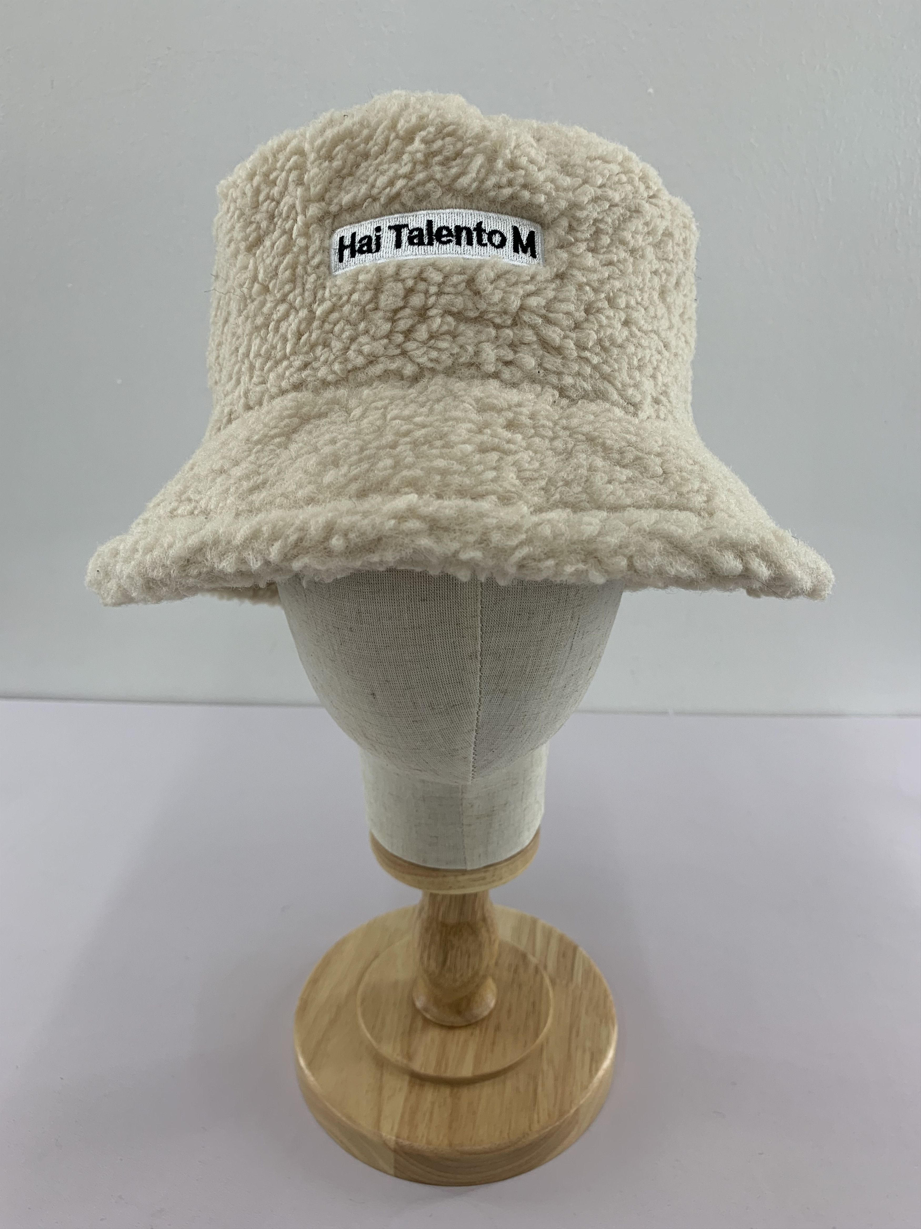 Japanese Brand Hai Talento M Sherpa Bucket Hats / Winter Hats Size ONE SIZE - 2 Thumbnail