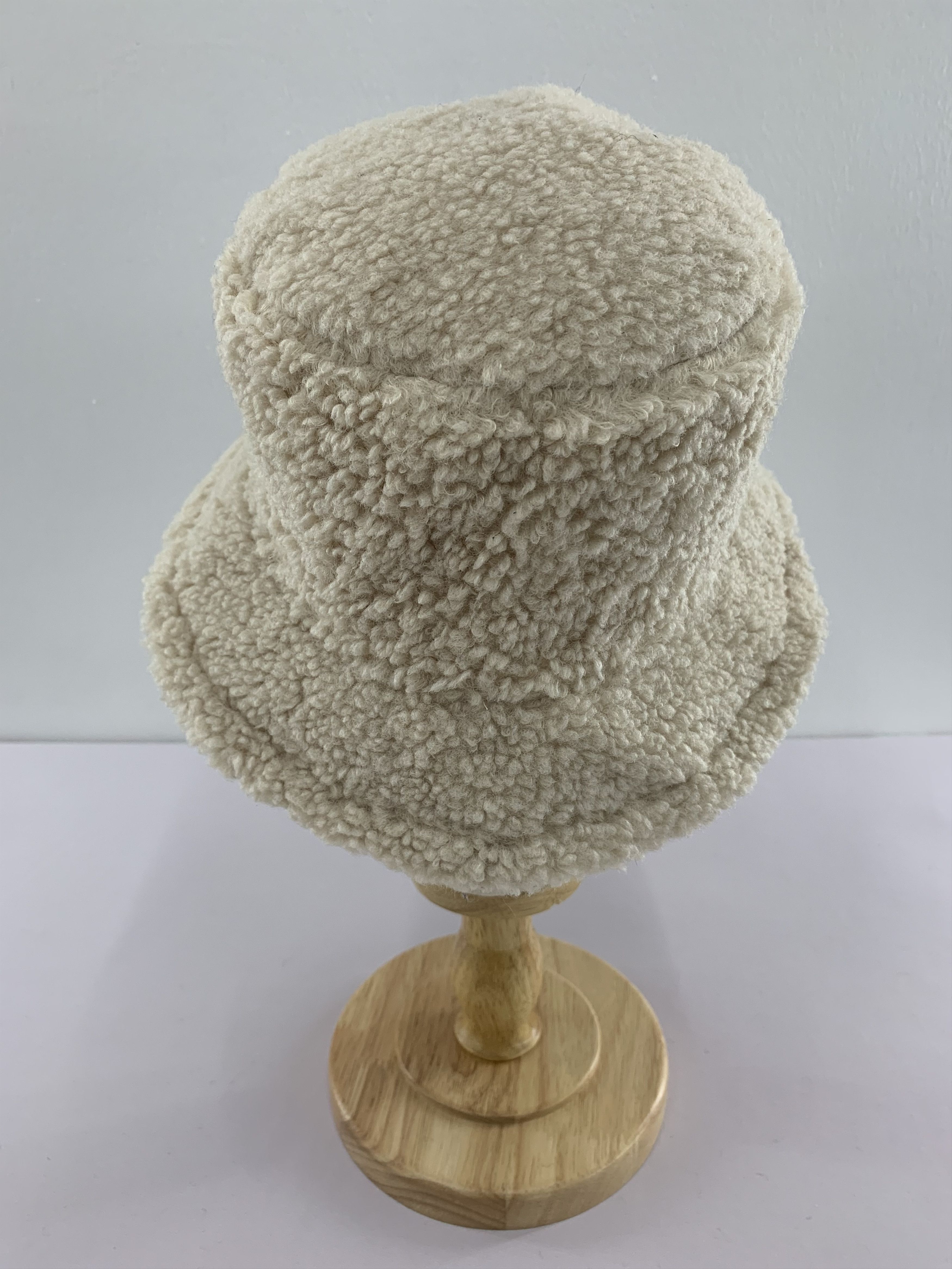 Japanese Brand Hai Talento M Sherpa Bucket Hats / Winter Hats Size ONE SIZE - 4 Thumbnail