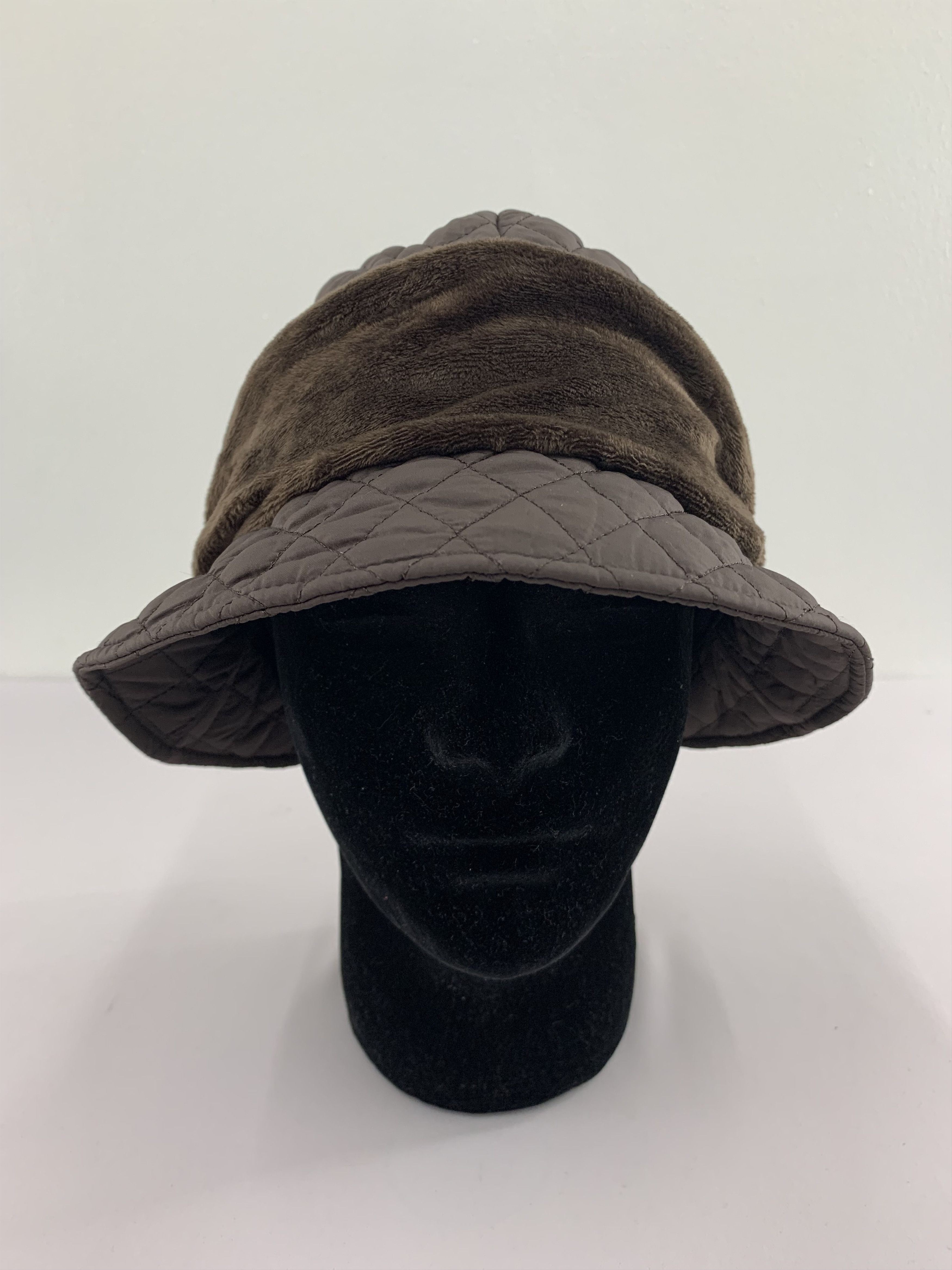Japanese Brand Unknown Hats Quilted Pattern - S3069 Size ONE SIZE - 2 Thumbnail