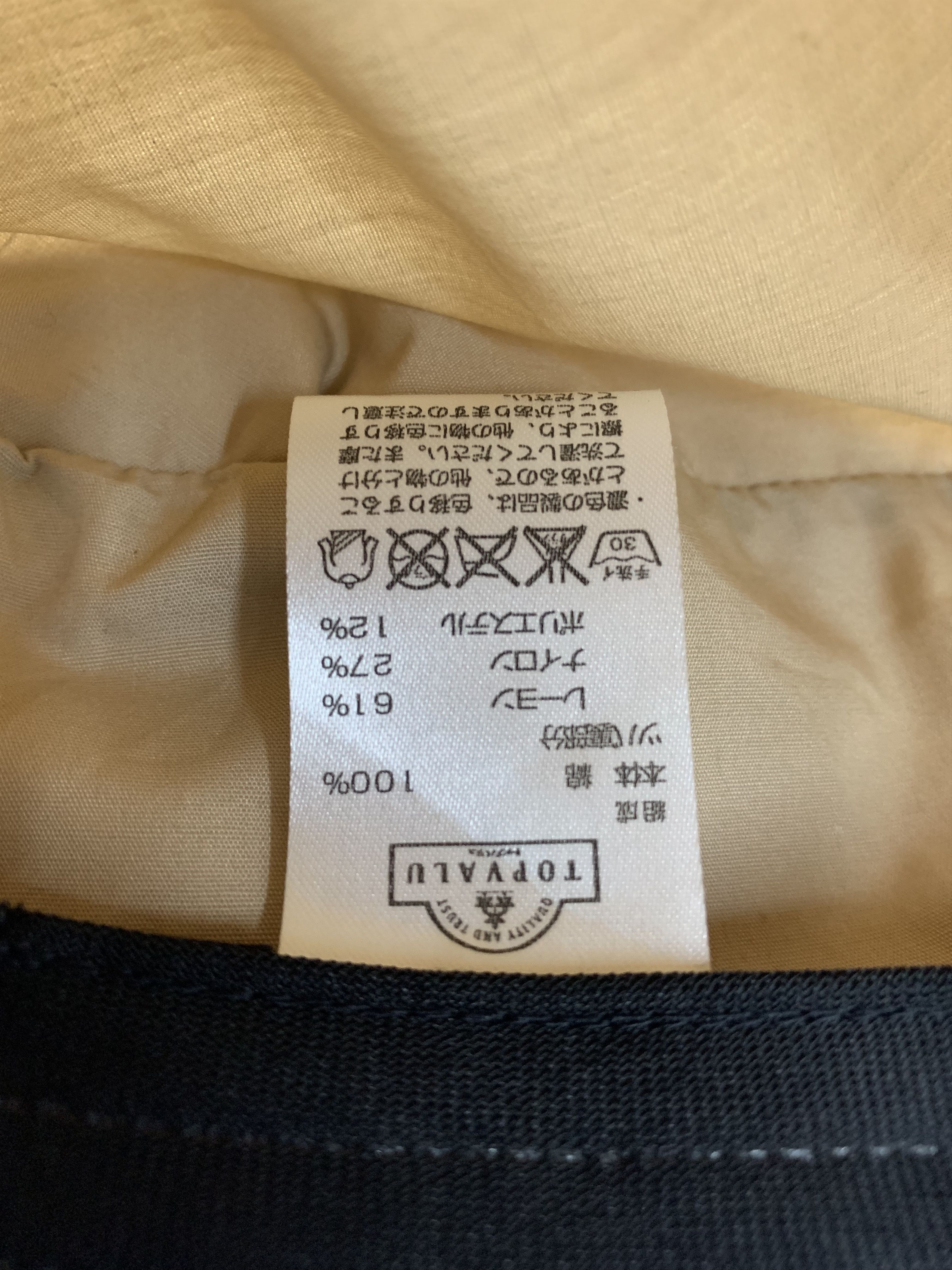 Japanese Brand Top Valu Cap Nice Design - SS1267 Size ONE SIZE - 8 Thumbnail