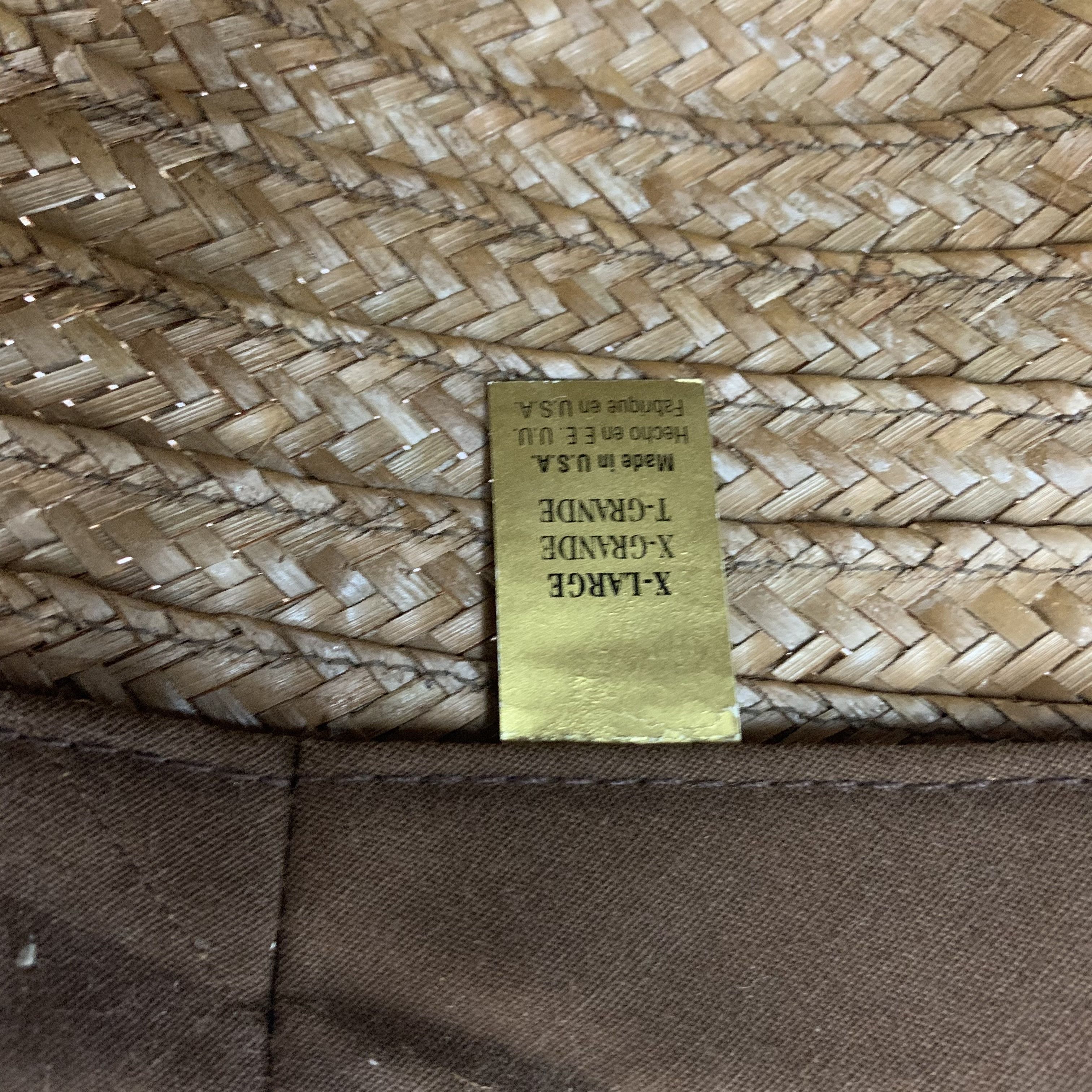 Vintage Vintage Made in USA Bucket Straw Hats - SS2053 Size ONE SIZE - 9 Thumbnail