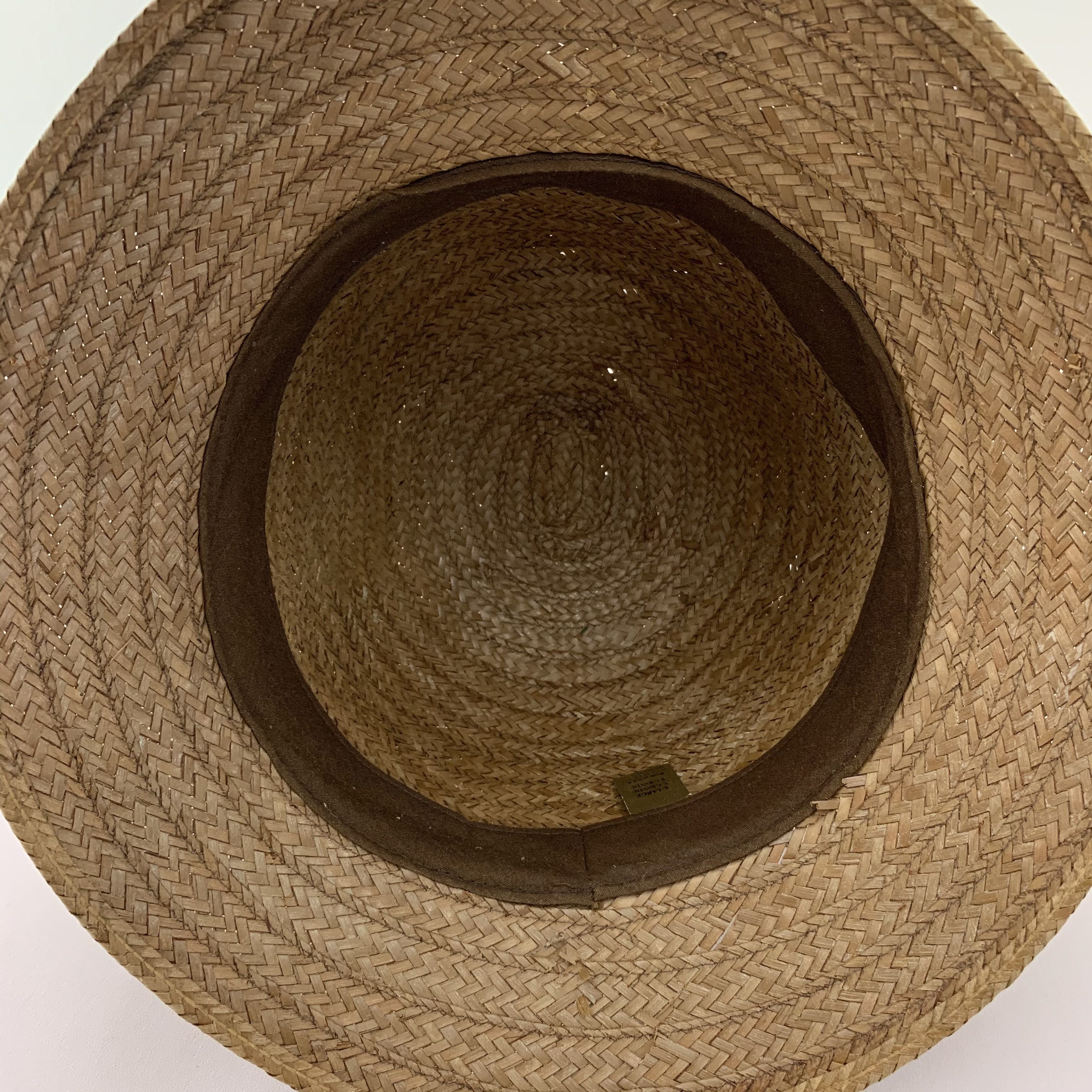 Vintage Vintage Made in USA Bucket Straw Hats - SS2053 Size ONE SIZE - 8 Thumbnail