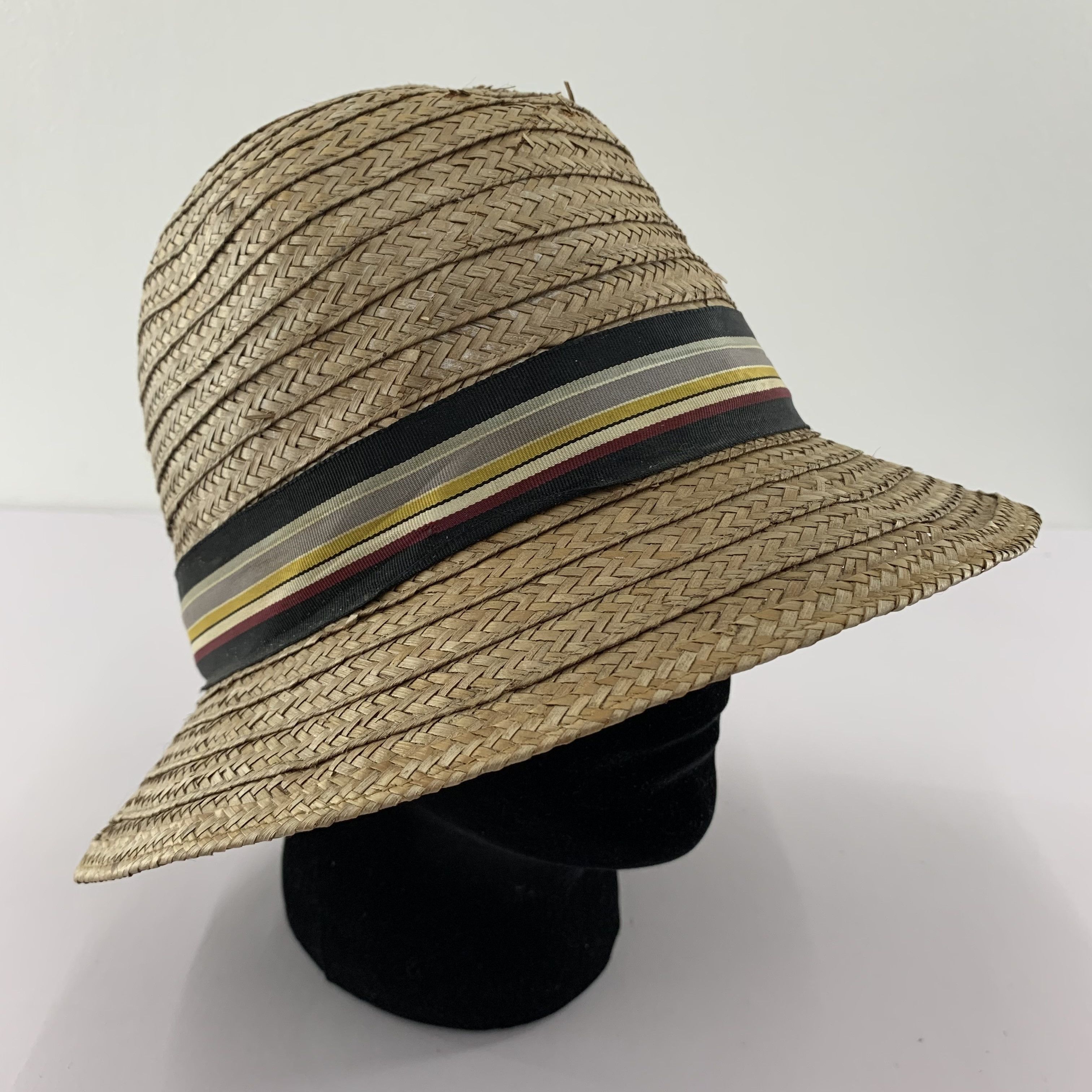Vintage Vintage Made in USA Bucket Straw Hats - SS2053 Size ONE SIZE - 6 Thumbnail