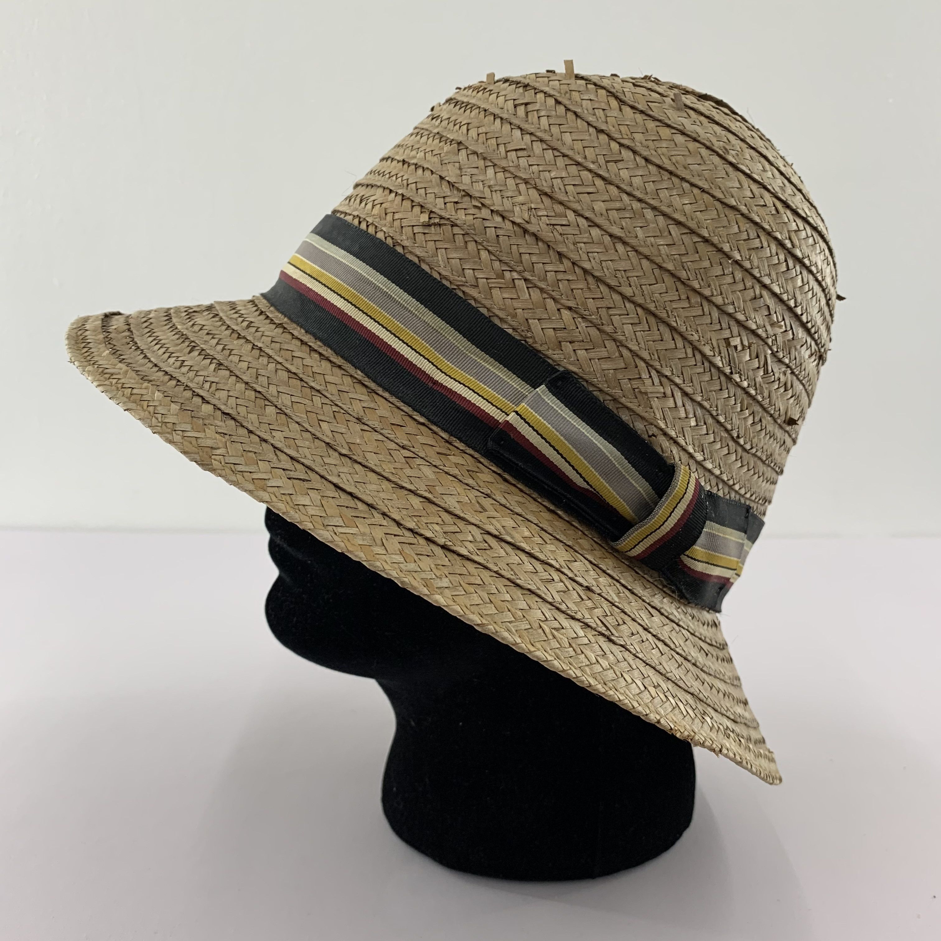 Vintage Vintage Made in USA Bucket Straw Hats - SS2053 Size ONE SIZE - 1 Thumbnail