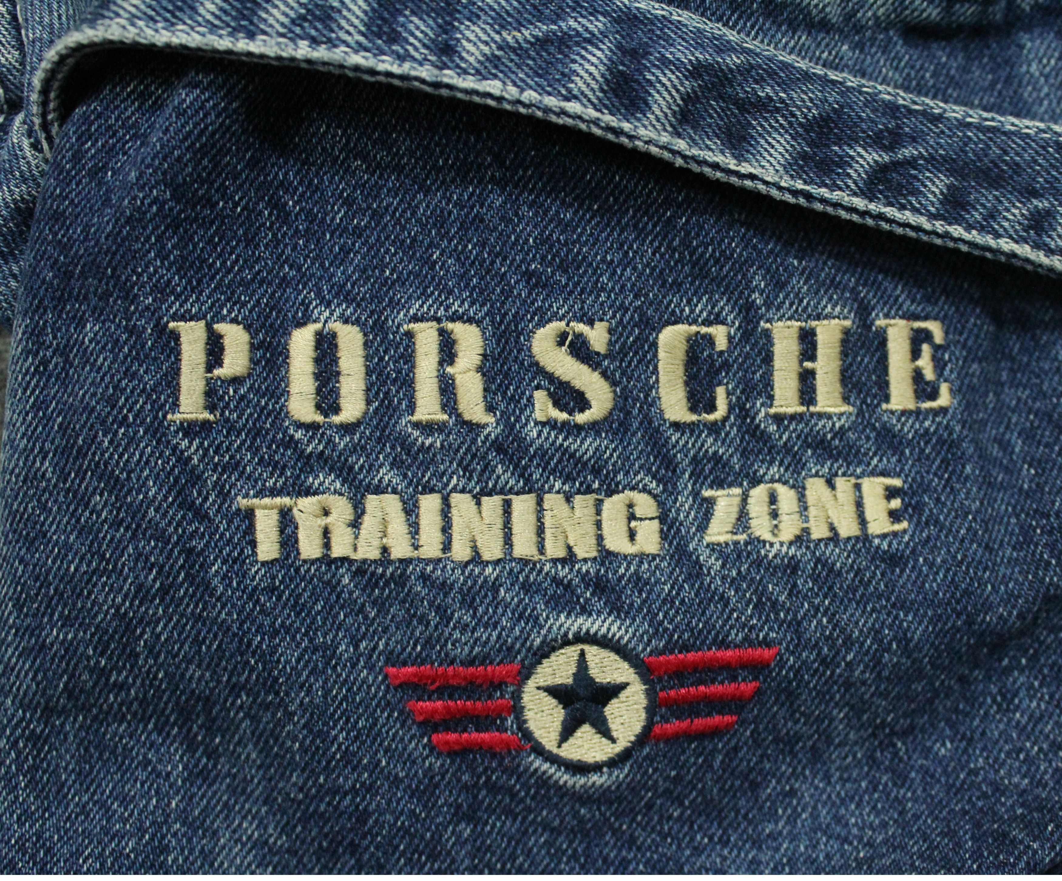 Vintage Vintage PORSCHE DENIM Cargo Bondage Distressed Baggy Size US 36 / EU 52 - 17 Thumbnail