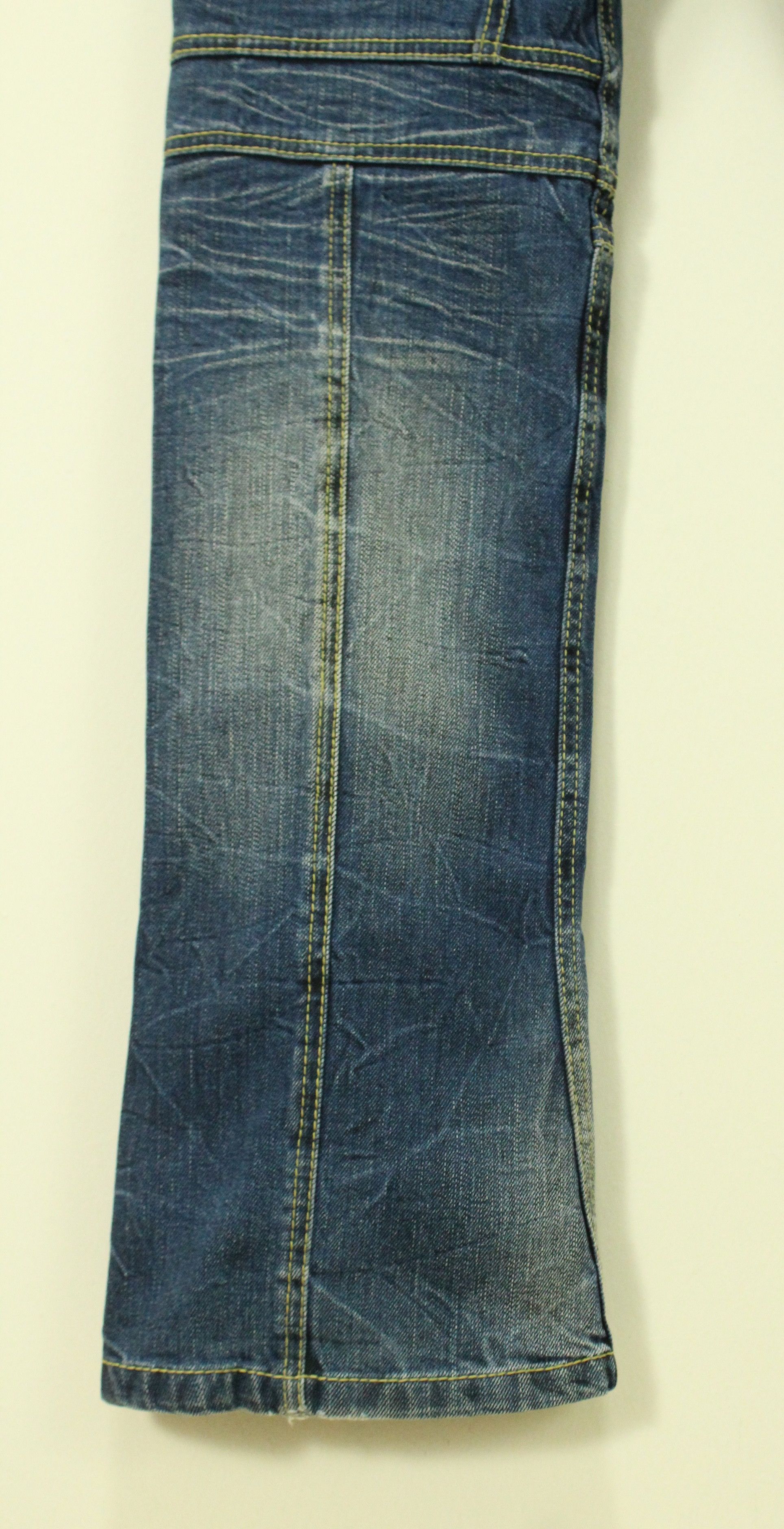 Japanese Brand NICOLE CLUB Denim Zipper Pocket Distressed Style Denim Size US 32 / EU 48 - 12 Thumbnail
