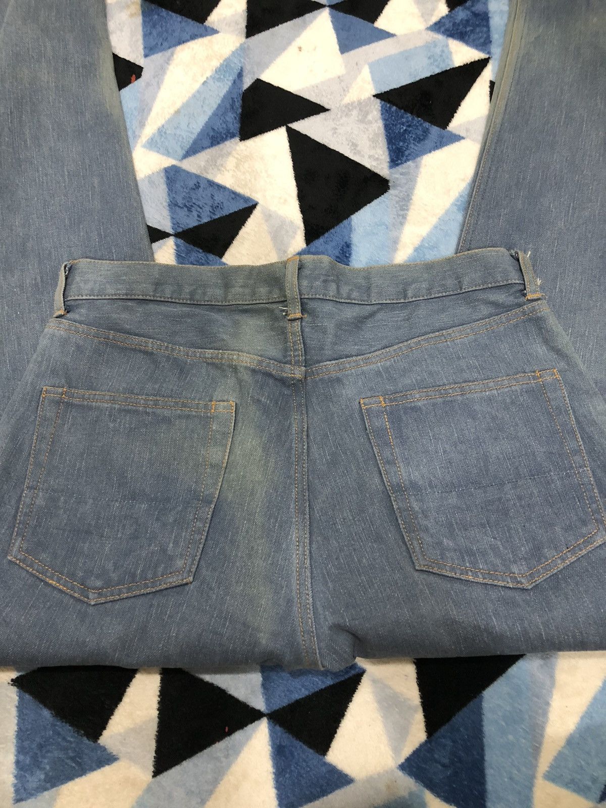 Japanese Brand Japan Denim Selvedge Denim Pants Size US 33 - 12 Thumbnail