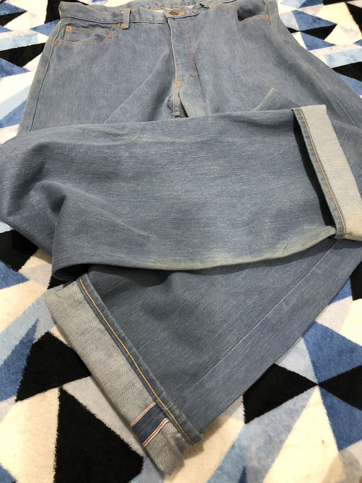 Japanese Brand Japan Denim Selvedge Denim Pants Size US 33 - 14 Thumbnail