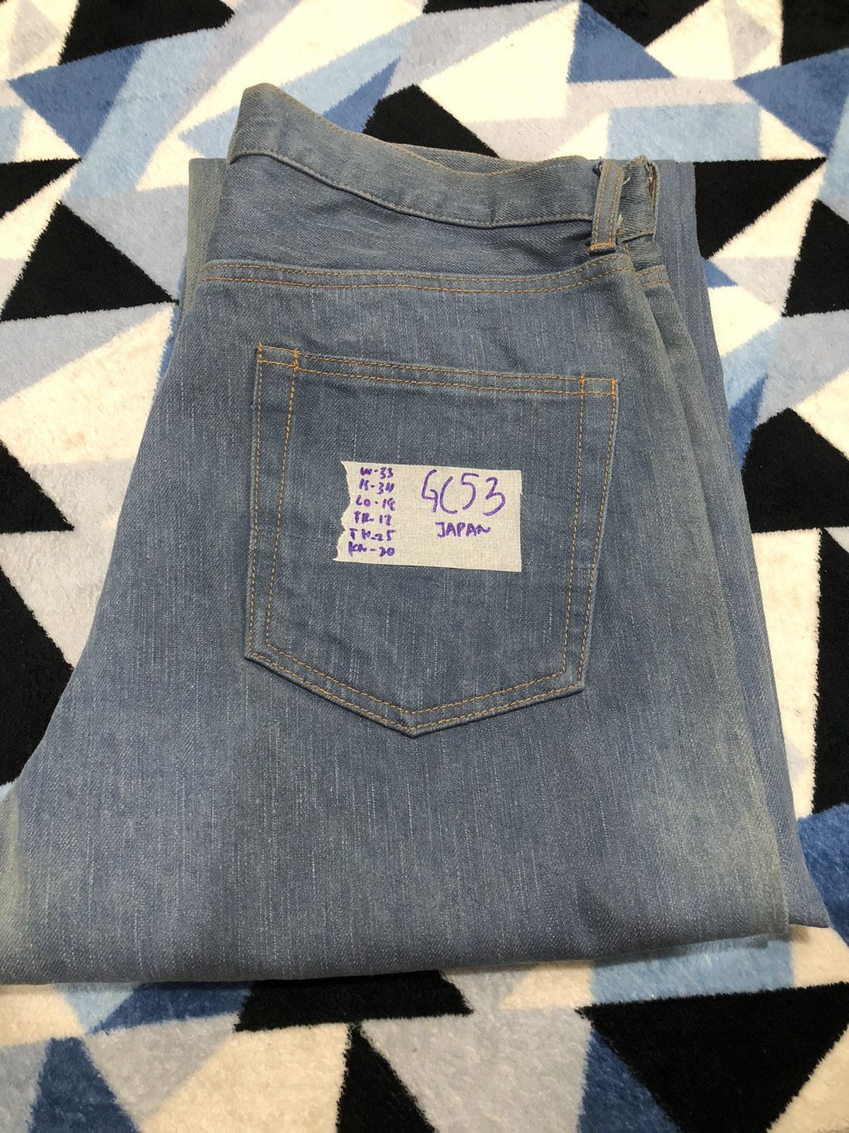 Japanese Brand Japan Denim Selvedge Denim Pants Size US 33 - 16 Thumbnail