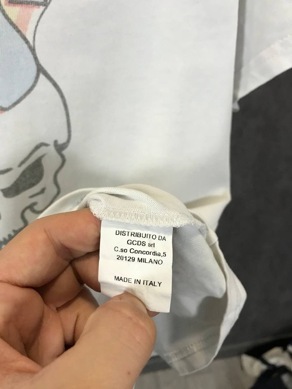 Designer × GCDS GCDS in goal we trust Overprinted designer tee Size US M / EU 48-50 / 2 - 9 Thumbnail