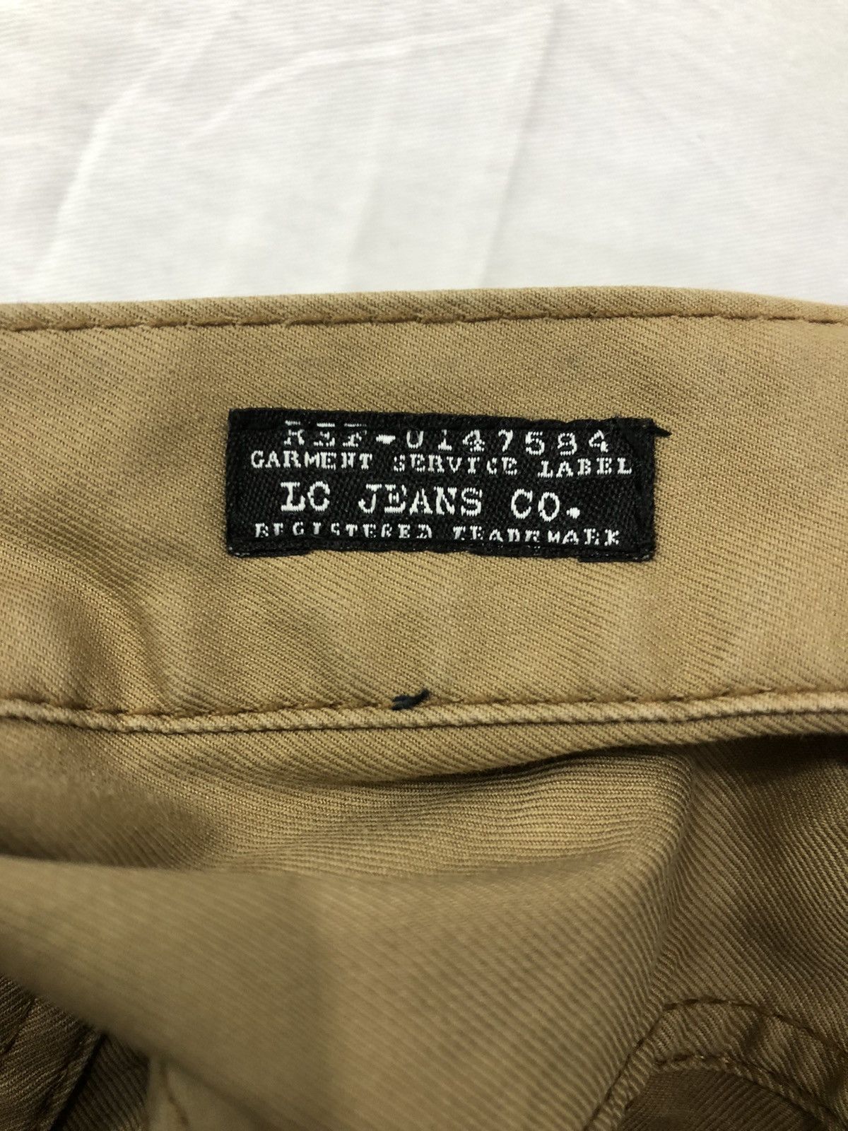 Lee 🔥Rare Lee Cooper Garment Service Label Utility Cargo Pants Size US 29 - 18 Thumbnail