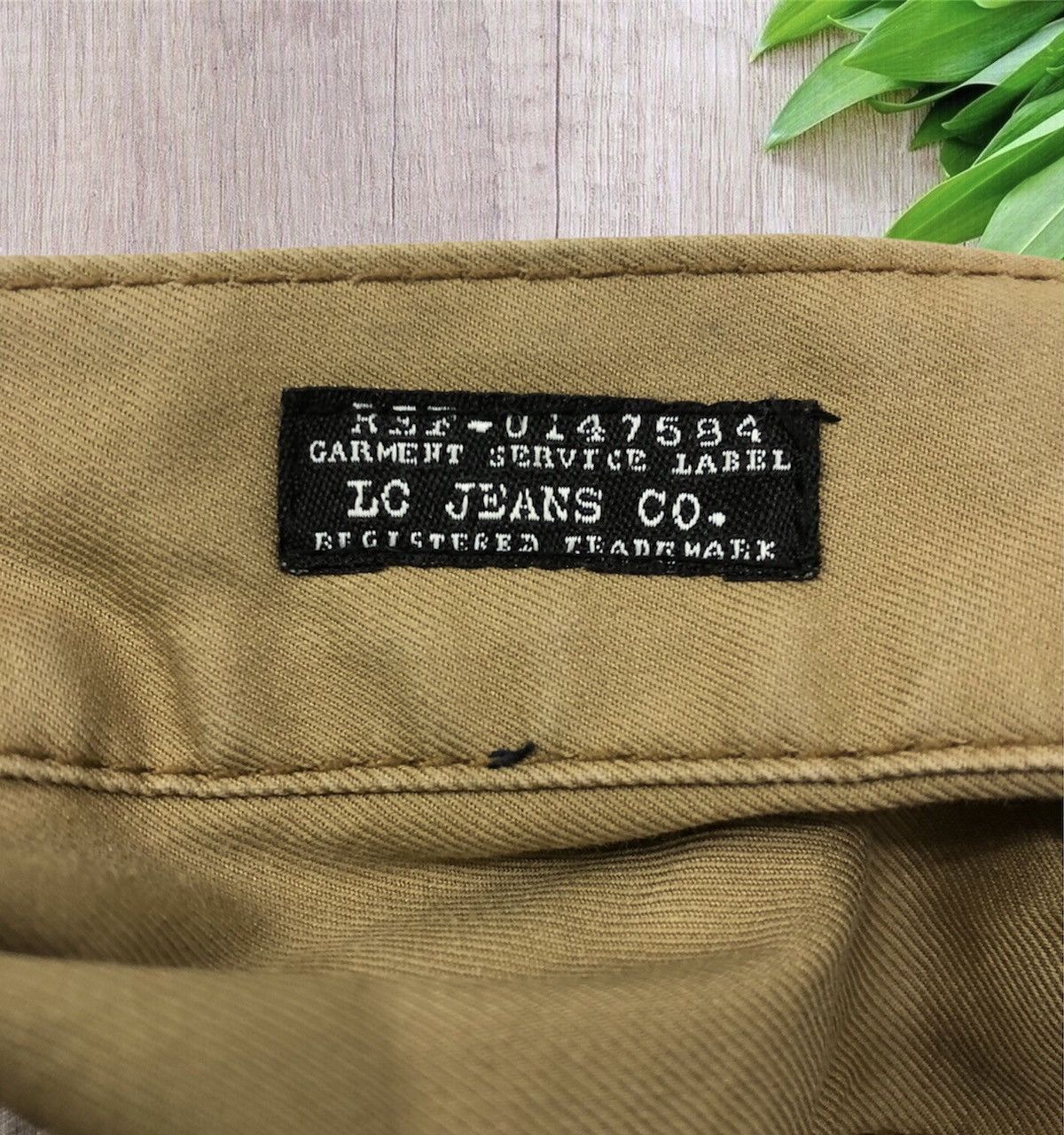 Lee 🔥Rare Lee Cooper Garment Service Label Utility Cargo Pants Size US 29 - 12 Thumbnail