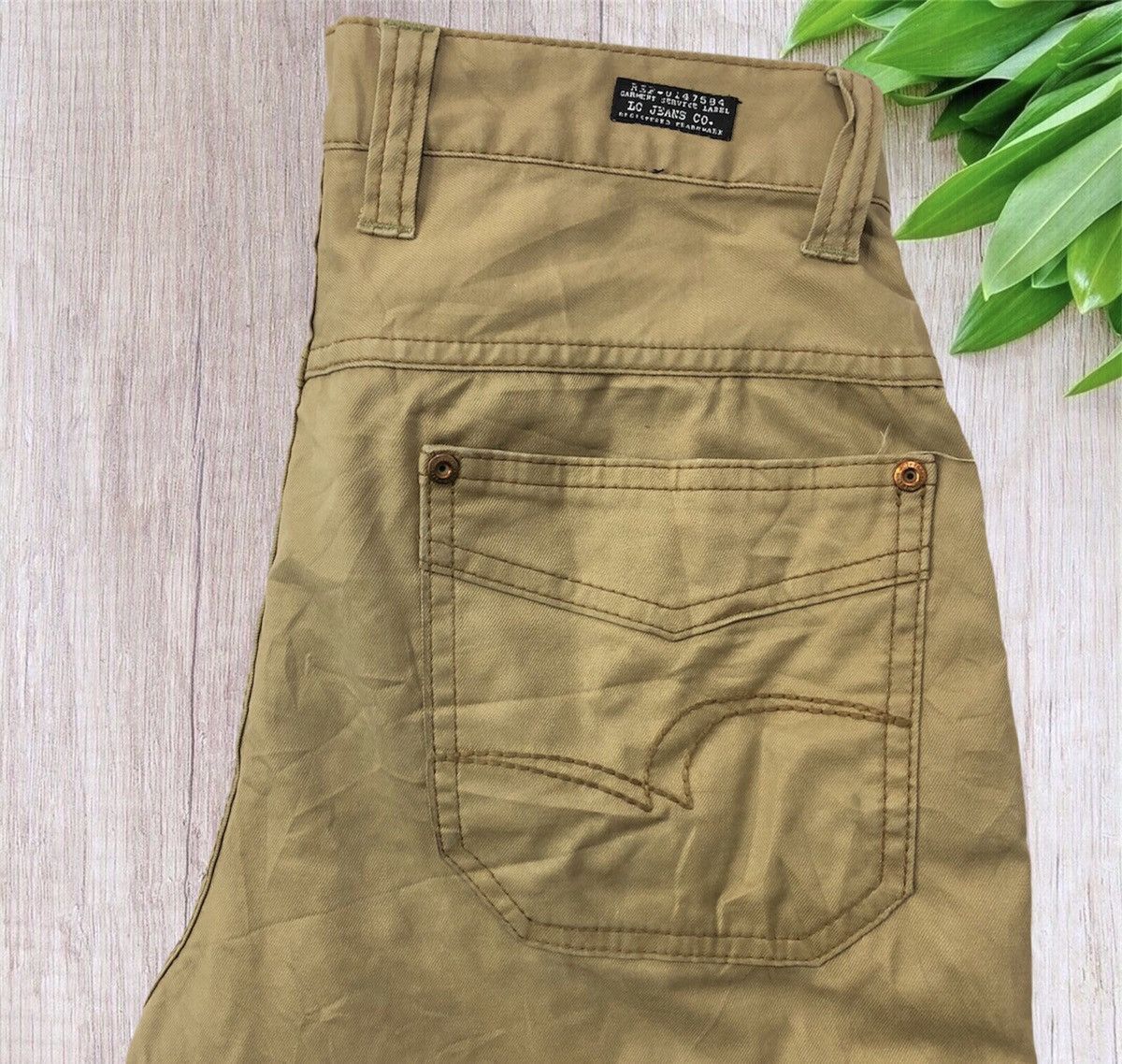 Lee 🔥Rare Lee Cooper Garment Service Label Utility Cargo Pants Size US 29 - 13 Thumbnail