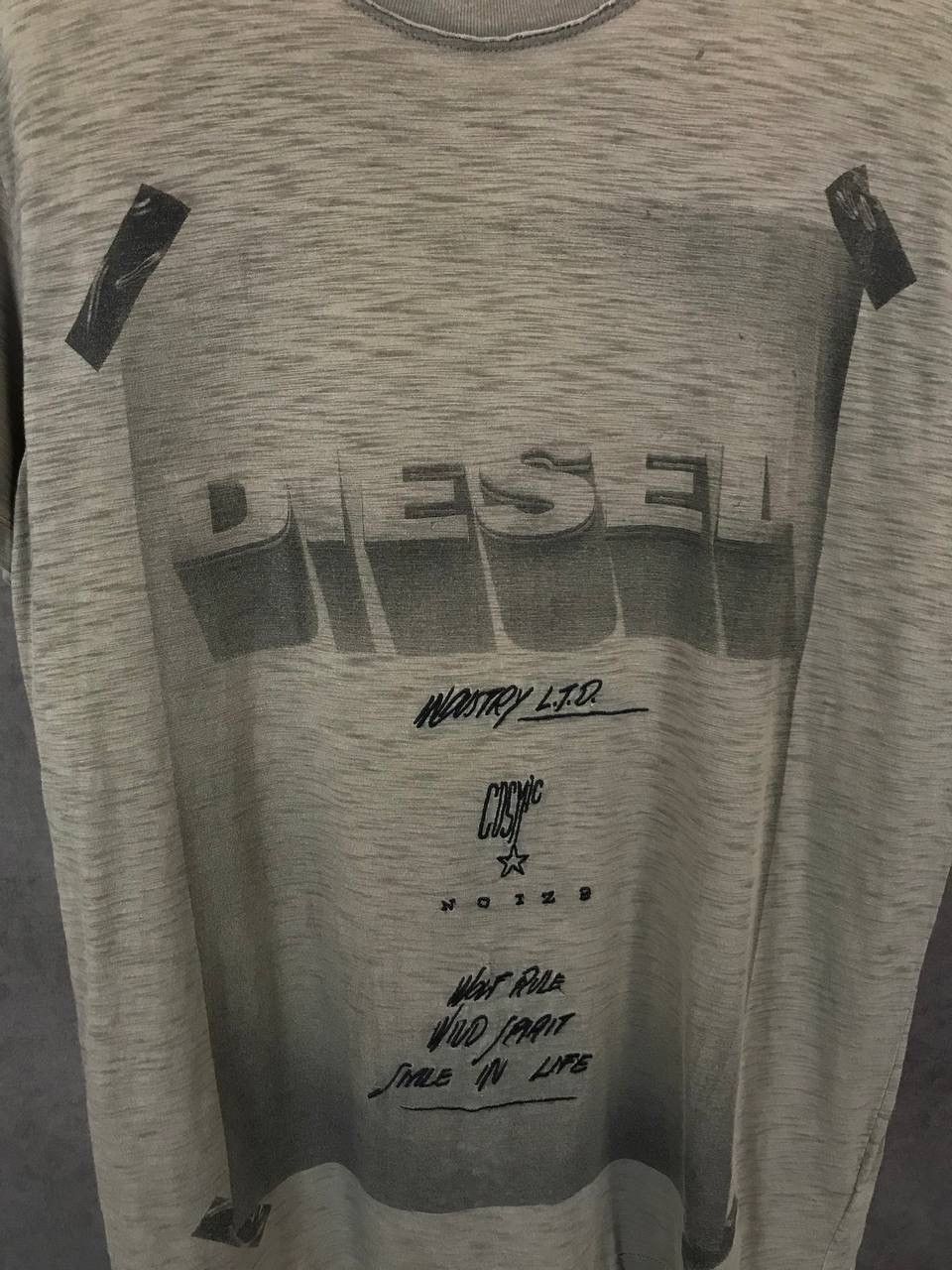 Diesel Diesel art streetwear tee Size US L / EU 52-54 / 3 - 3 Thumbnail