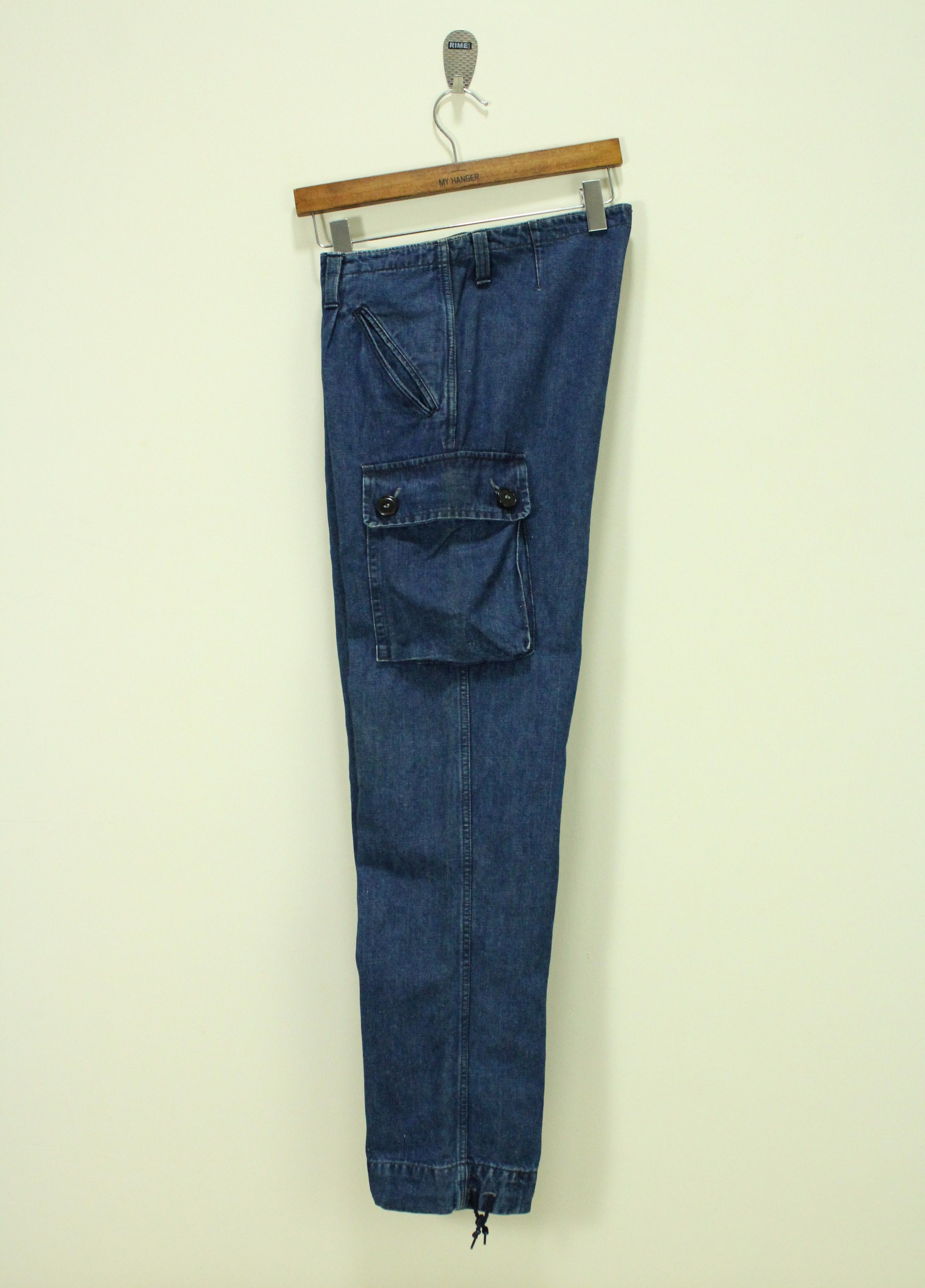 Blue Blue Japan × Indigo BLUE BLUE JAPAN Pants Cargo Indigo Cargo Pants Cotton/hemp Size US 30 / EU 46 - 3 Thumbnail