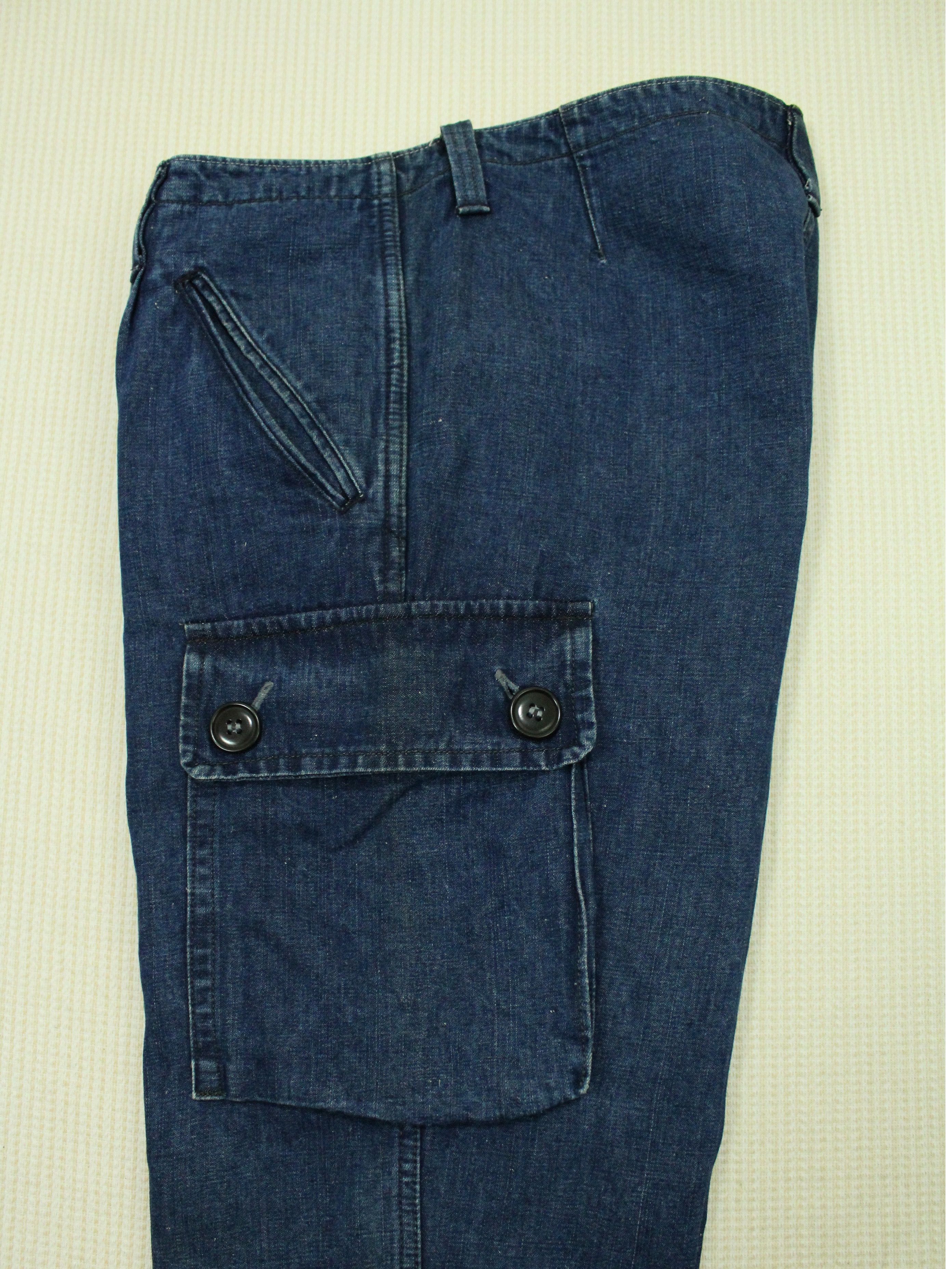 Blue Blue Japan × Indigo BLUE BLUE JAPAN Pants Cargo Indigo Cargo Pants Cotton/hemp Size US 30 / EU 46 - 8 Thumbnail